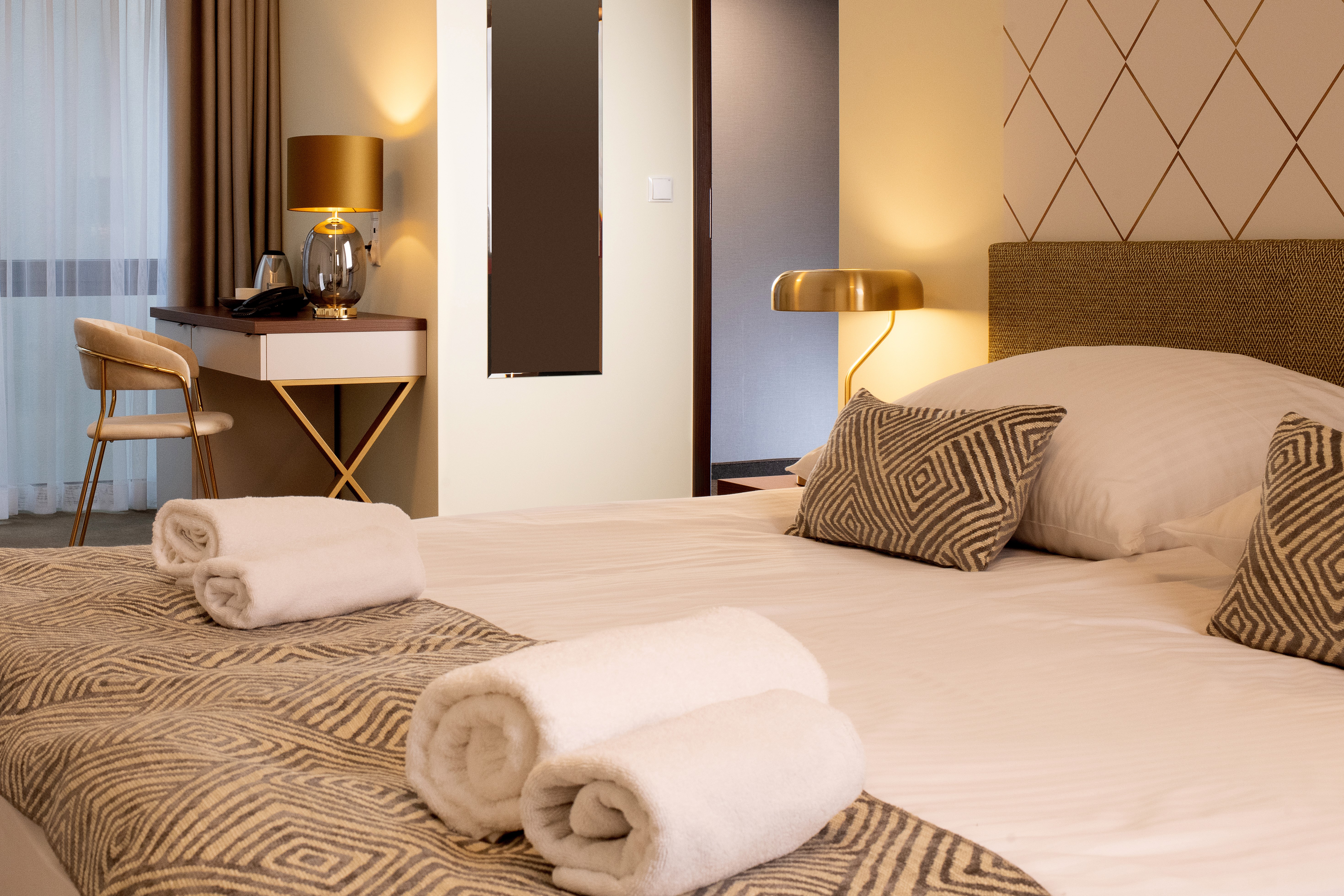 غرفة اقتصادية بسرير مزدوج أو سريرين منفصلين، Xerion Hotel 2/3