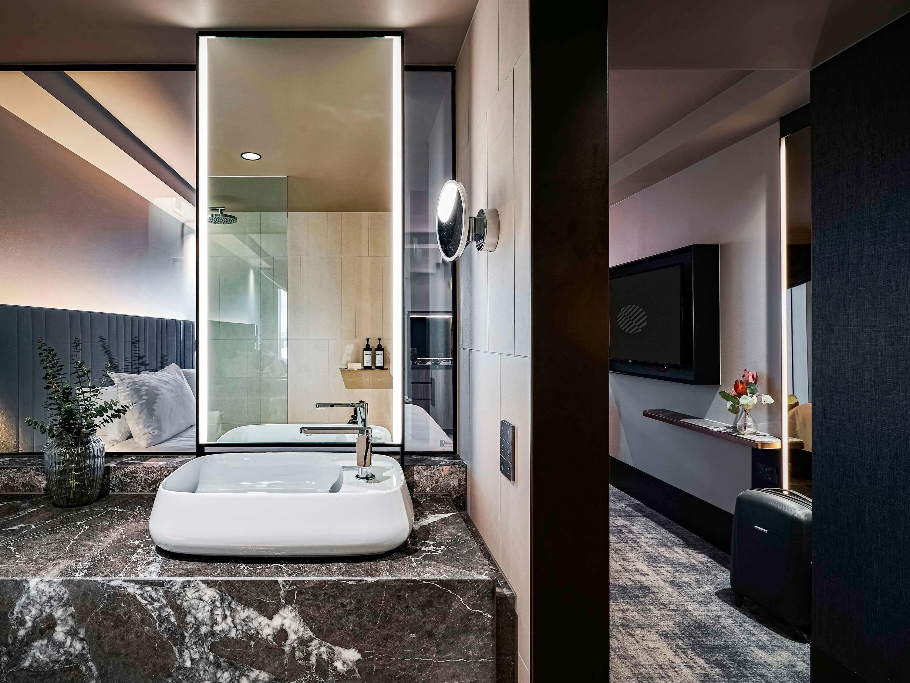 غرفة سوبيريور بسرير مزدوج، Pullman East Melbourne 5/6