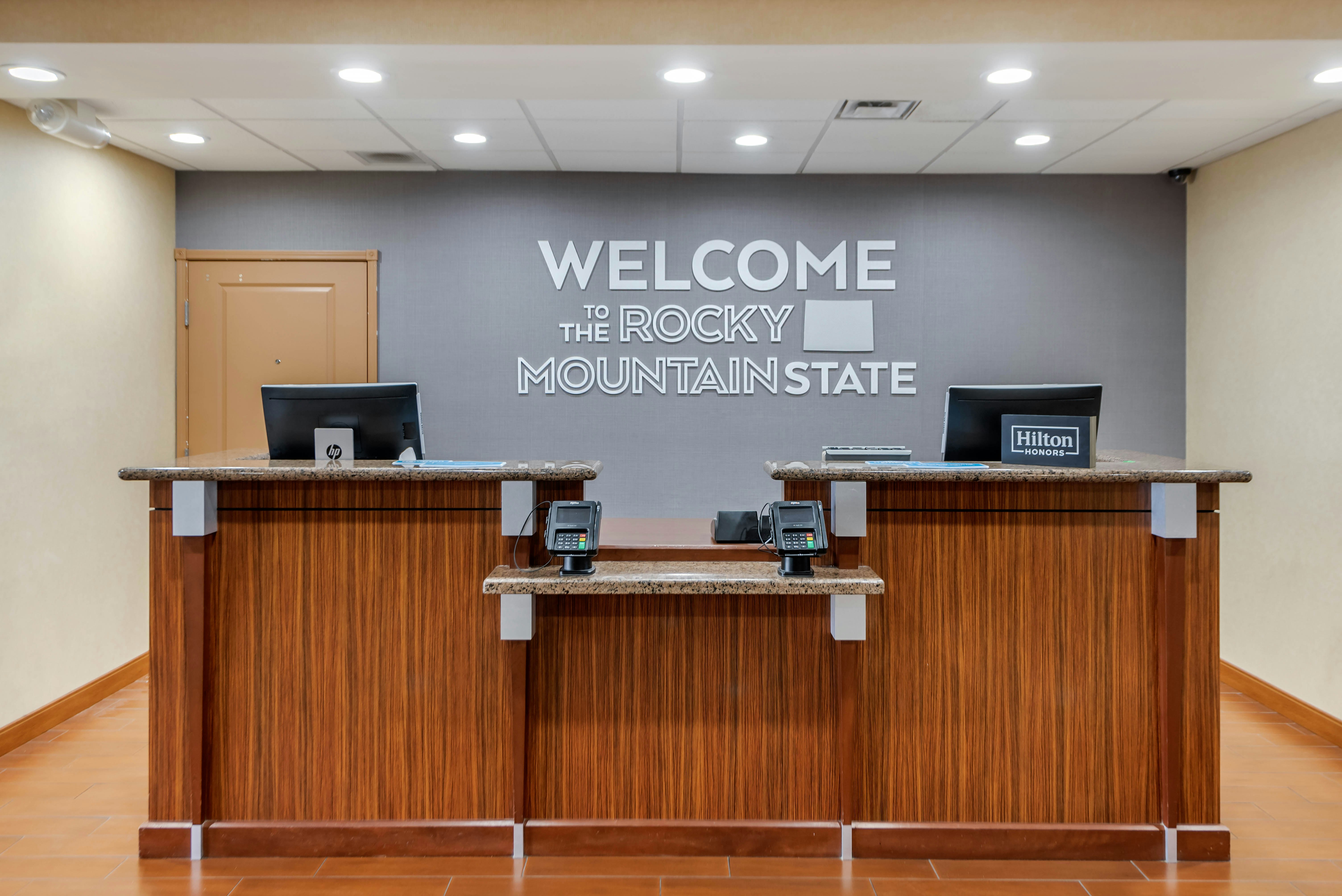Lobby at Hampton Inn Alamosa Co, ALAMOSA - CO