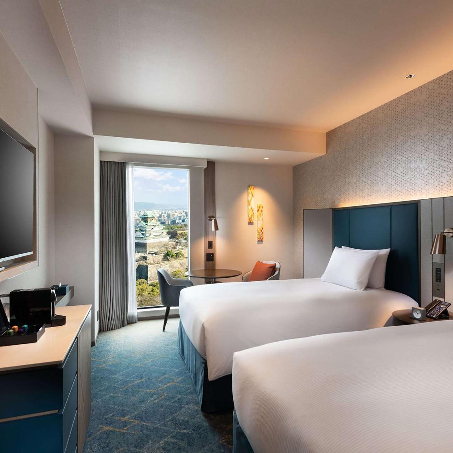 Room, Single Bed, Castle View