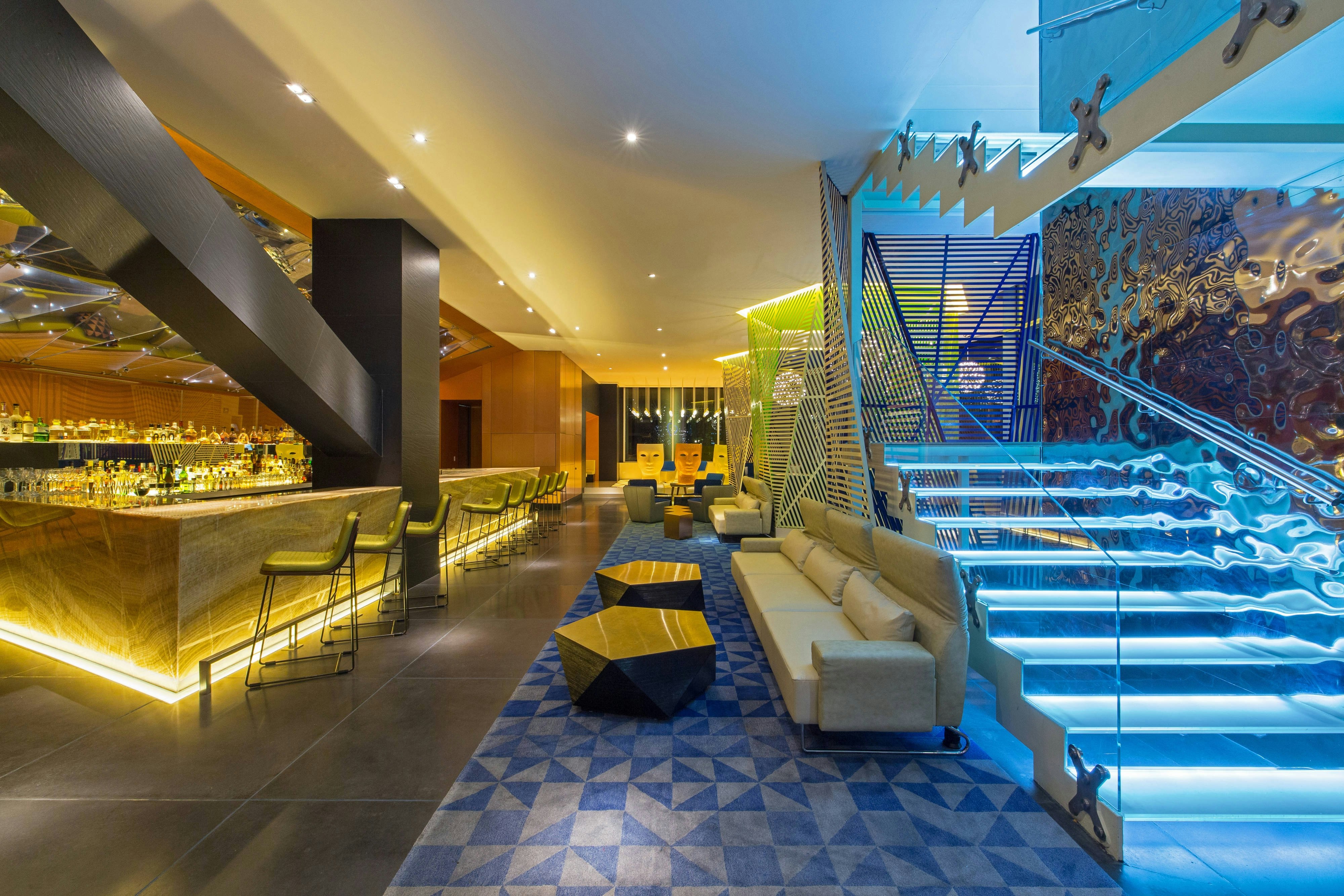 Lobby at W Mexico City, MEXICO CITY