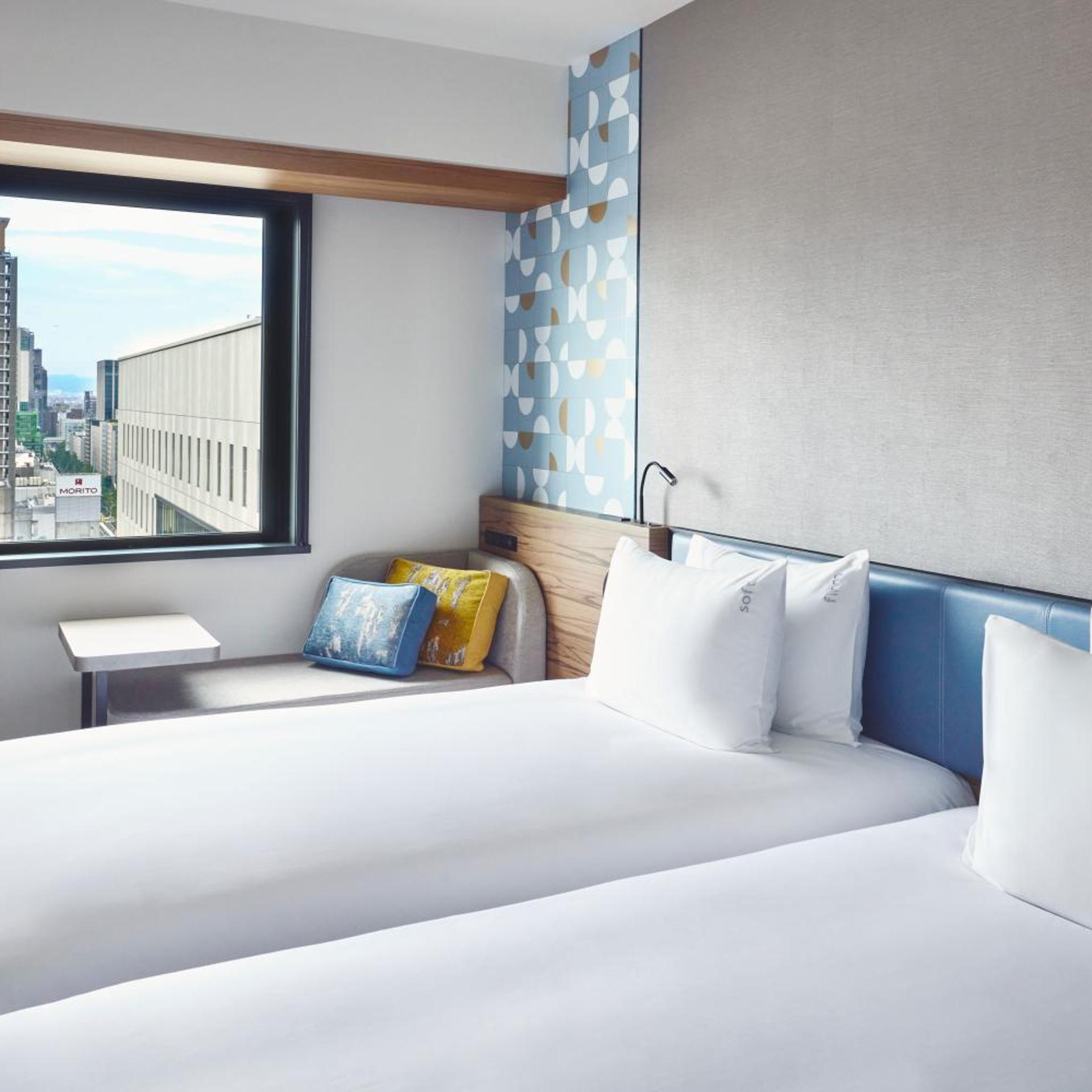 Room, Single Bed, City View