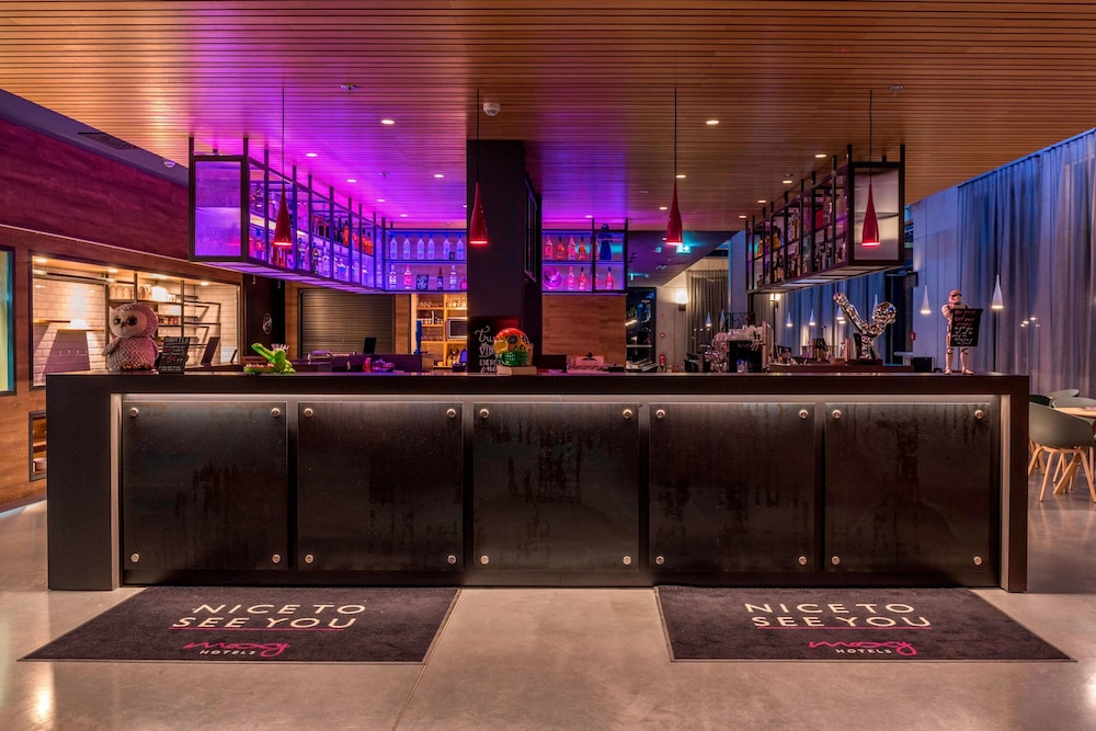 Lobby at MOXY FRANKFURT AIRPORT, FRANKFURT