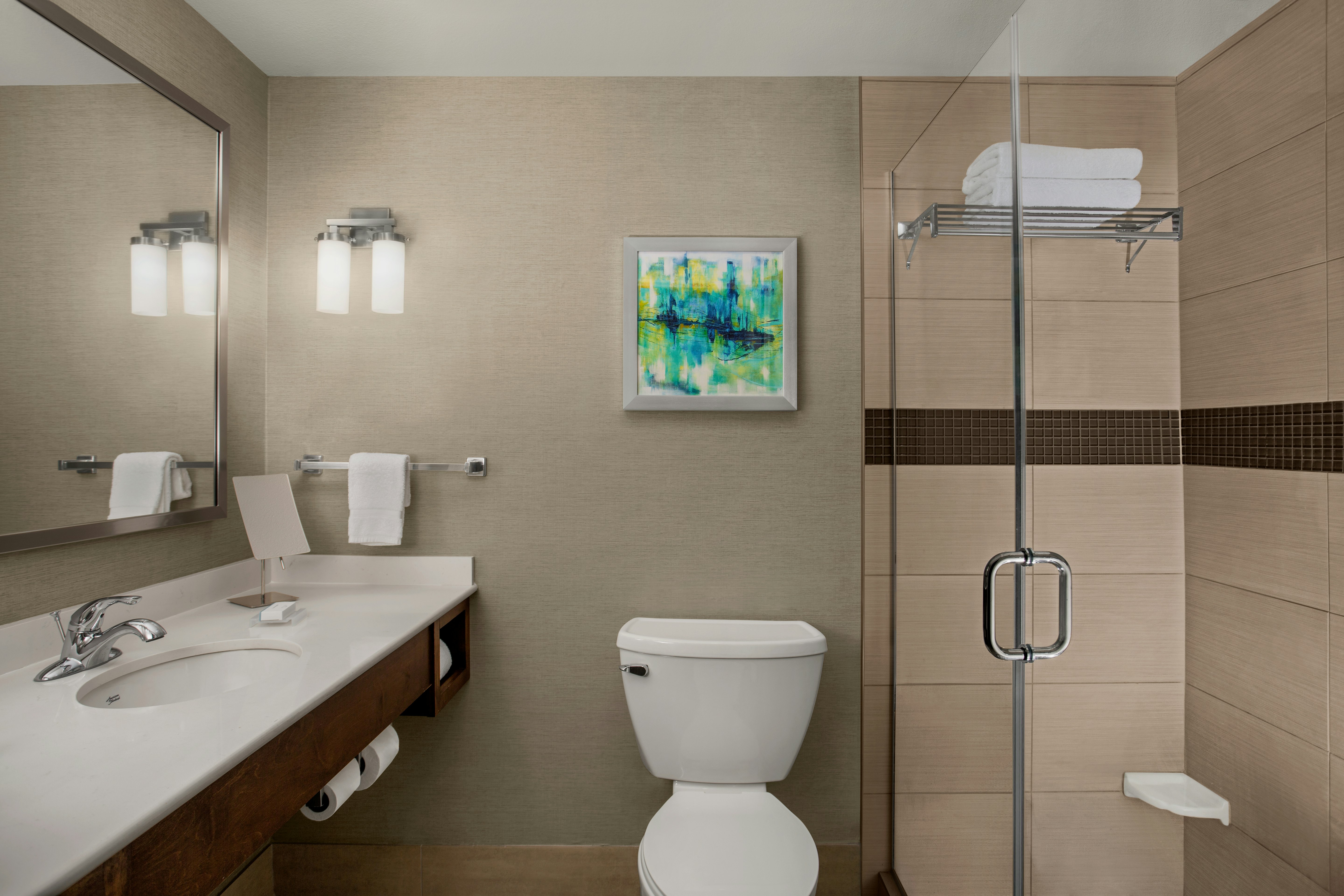 غرفة بسرير كينج، Hilton Garden Inn Lubbock 4/5