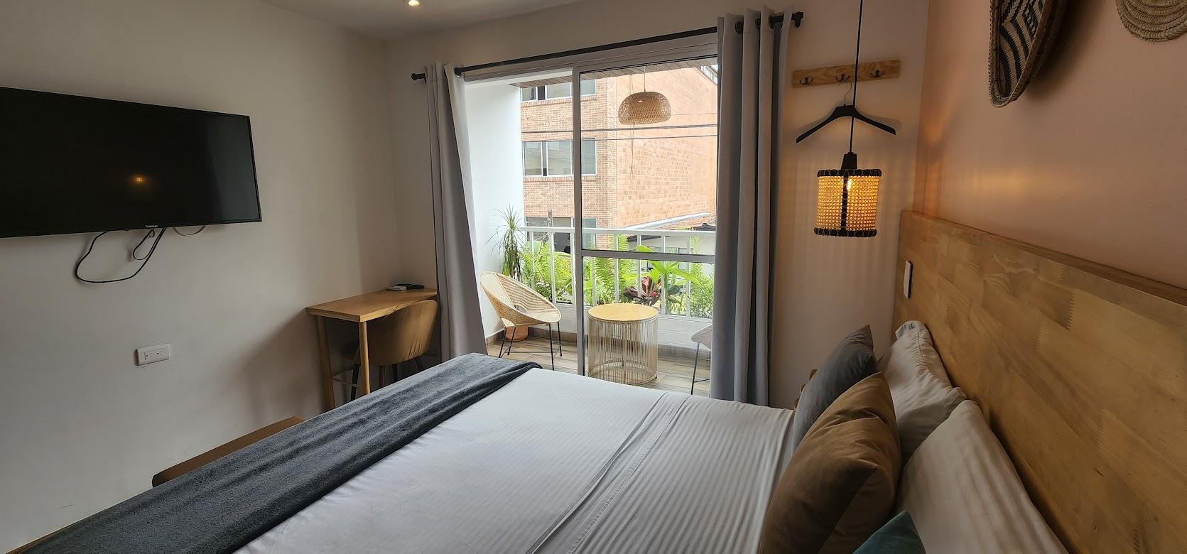 Luxury, Double Bed, Street View