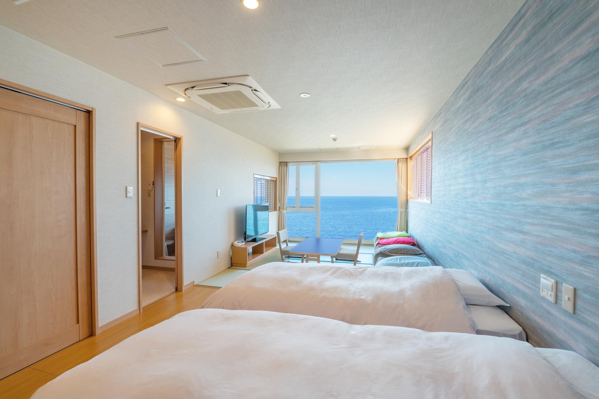 Japanese, Special, Twin Beds, Panoramic Ocean View, Ocean View