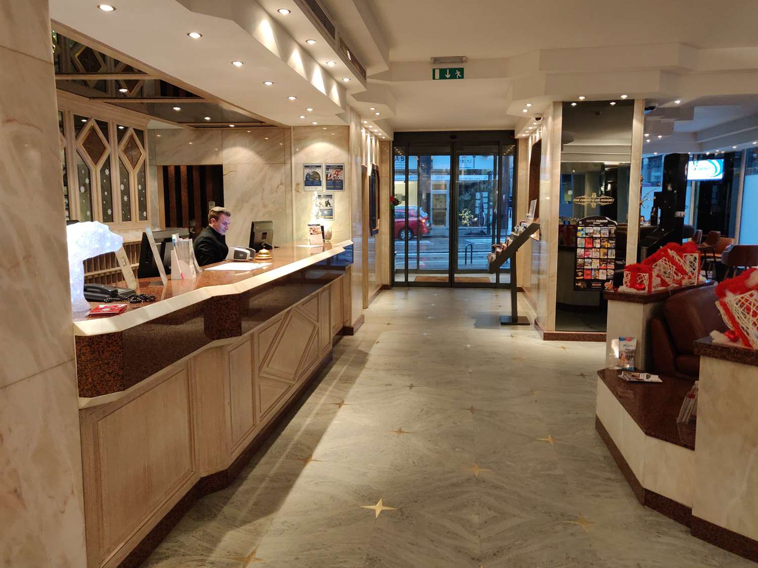 Lobby at Best Western Royal Centre, BRUSSELS