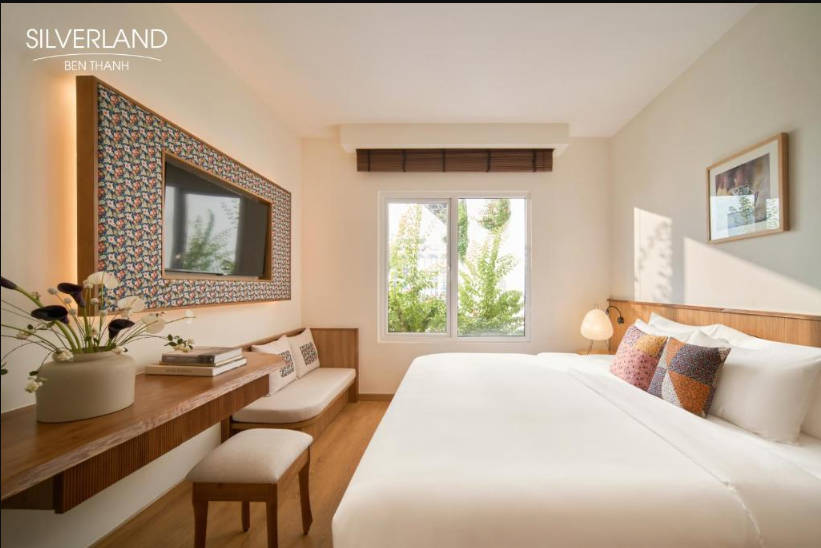 غرفة ديلوكس بسرير مزدوج أو سريرين منفصلين، Silverland Ben Thanh Hotel 2/9