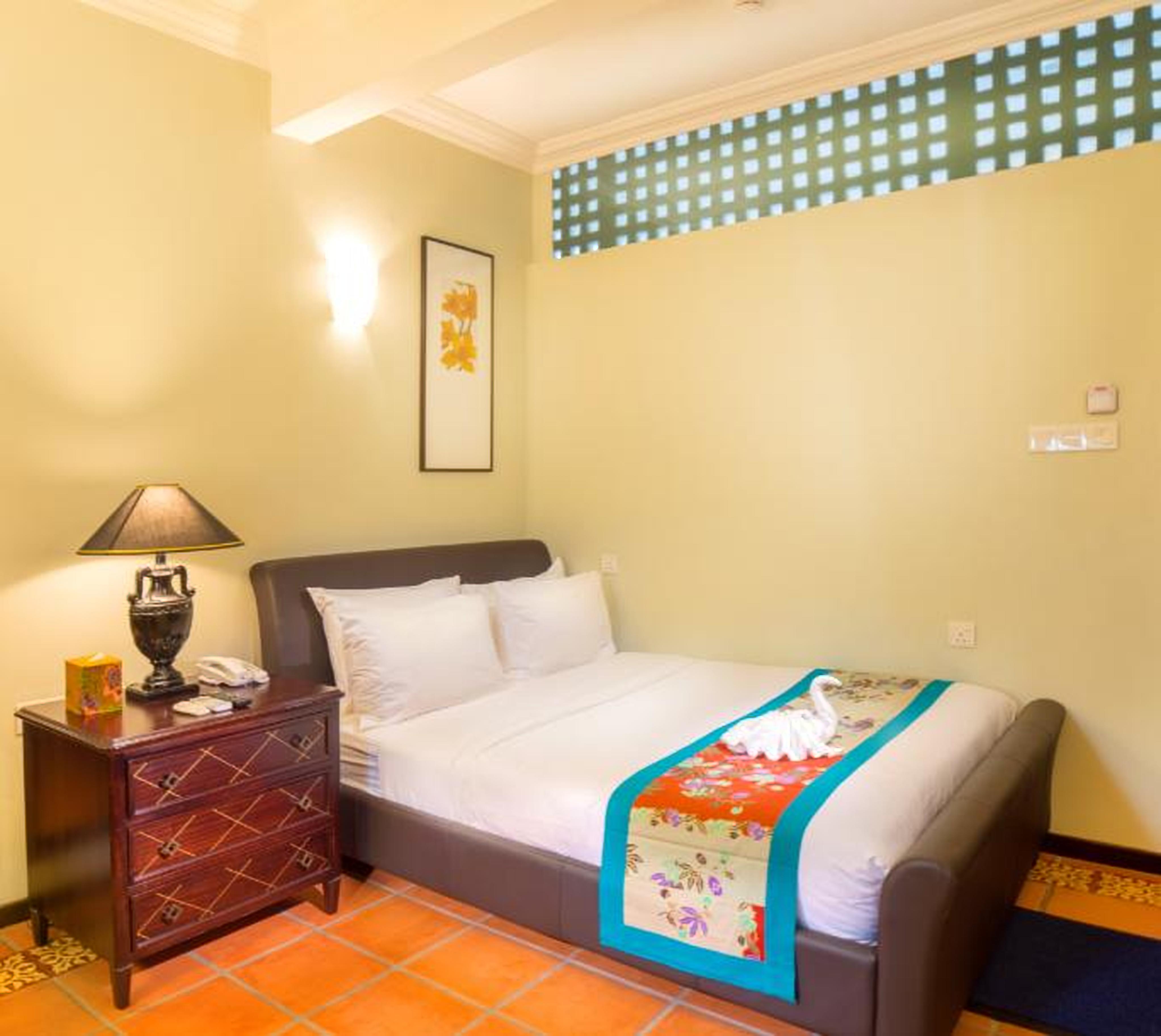 غرفة بسرير مزدوج بإطلالة على الحديقة، Areca Hotel Penang 3/4