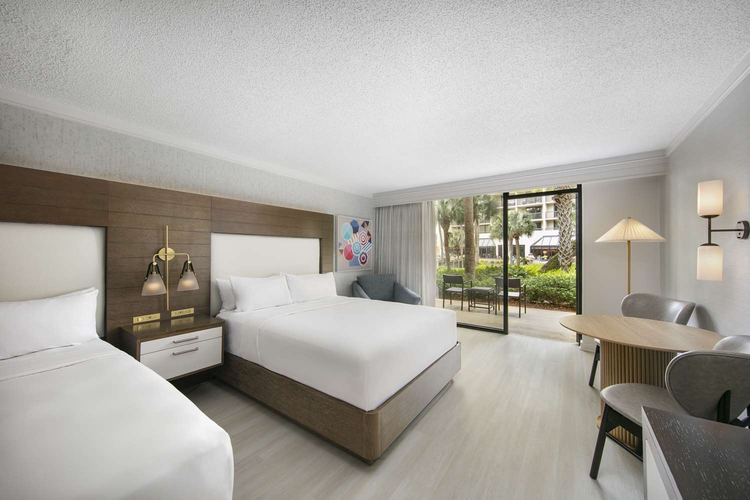 ROOM, 2 QUEEN BEDS, POOL VIEW, TERRACE