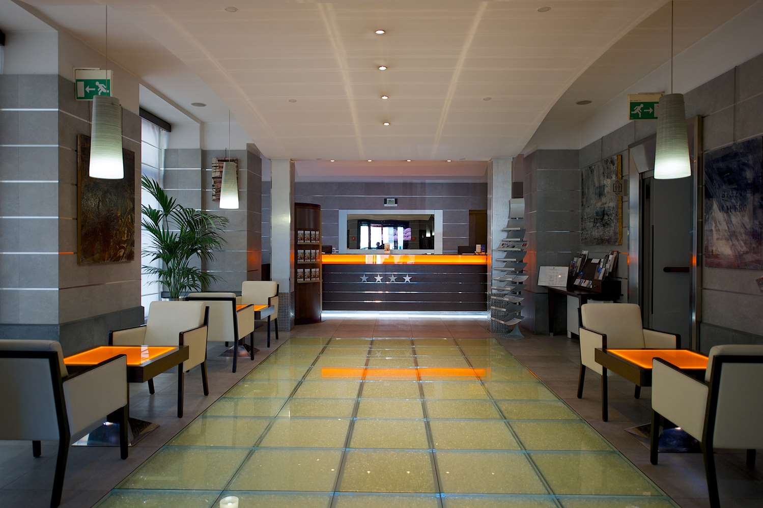 Lobby at Best Western Crystal Palace Hotel, TURIN (TORINO)