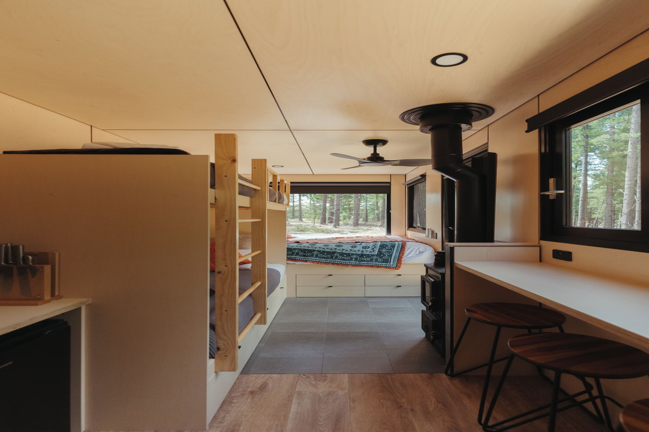 Room at CABN Kuitpo Forest, Kuitpo