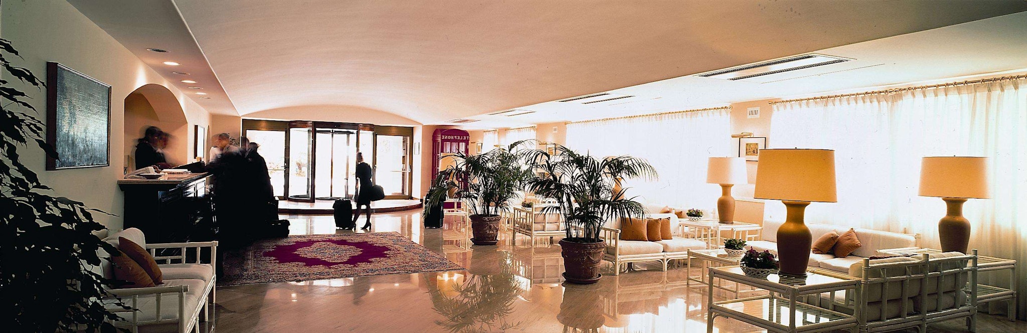 Lobby at Grand Hotel Baia Verde, ACI CASTELLO