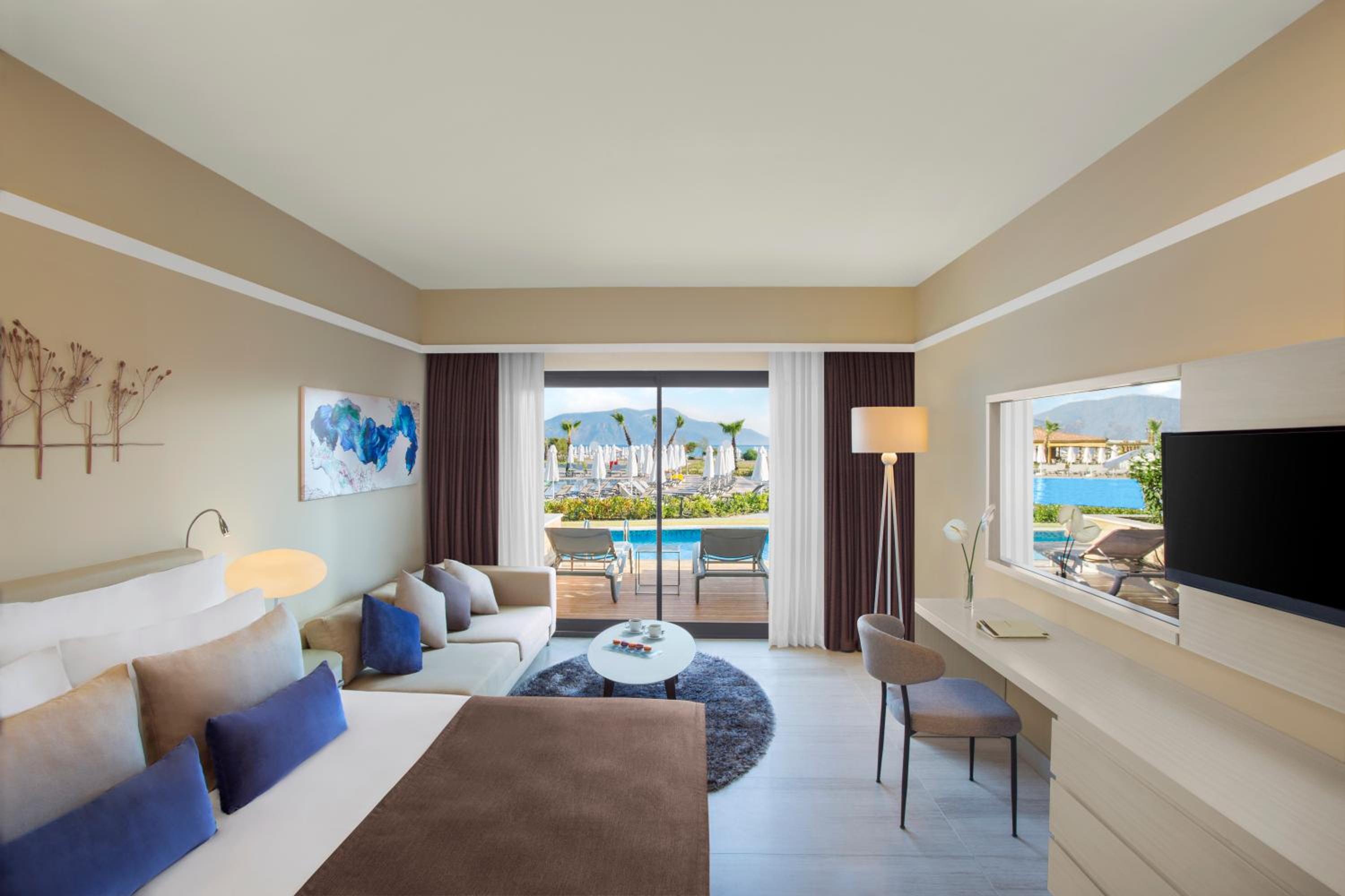 Room, Double Bed, Pool Access