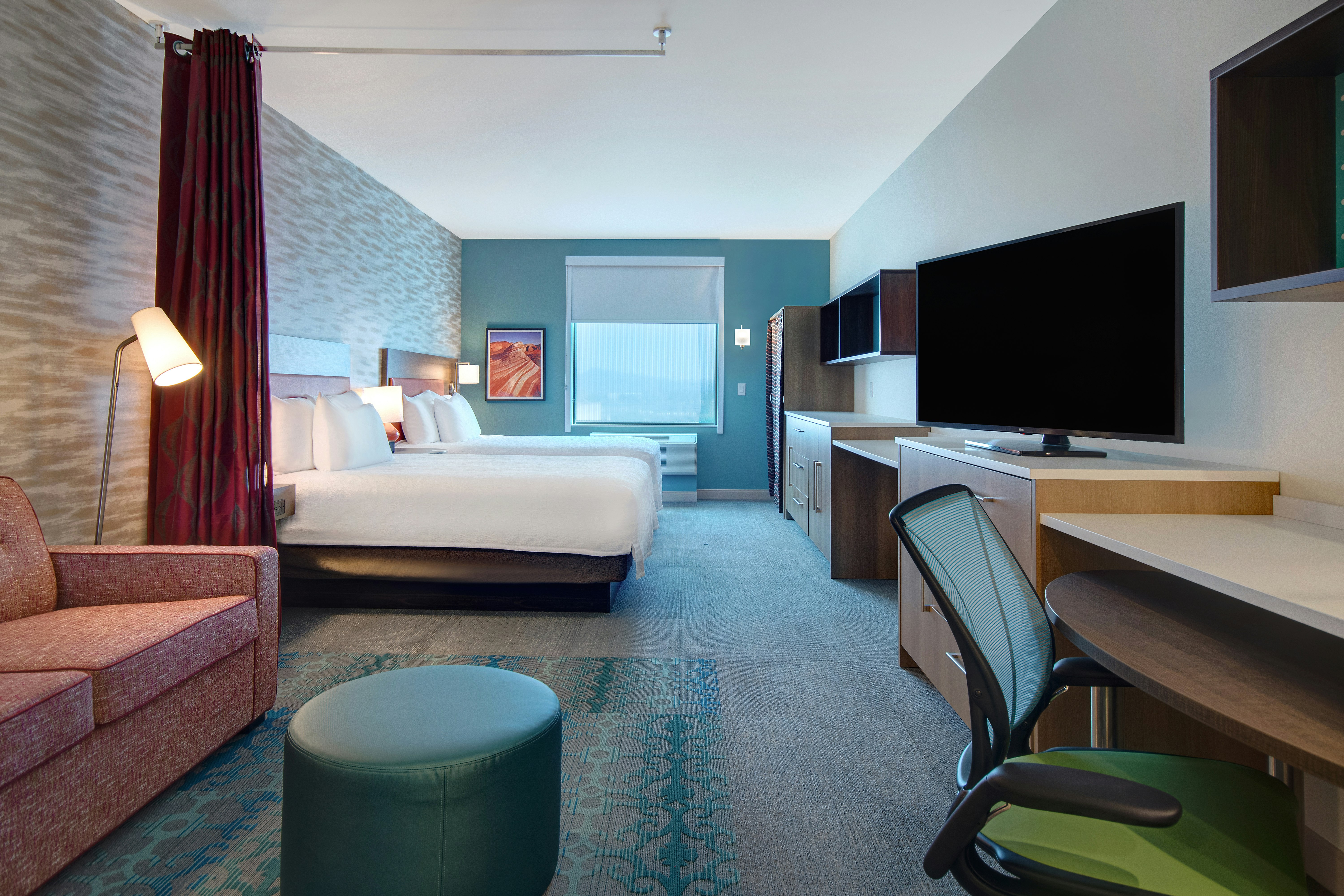 جناح بسريرين كوين لذوي الإعاقة، Home2 Suites by Hilton Las Vegas North 4/4