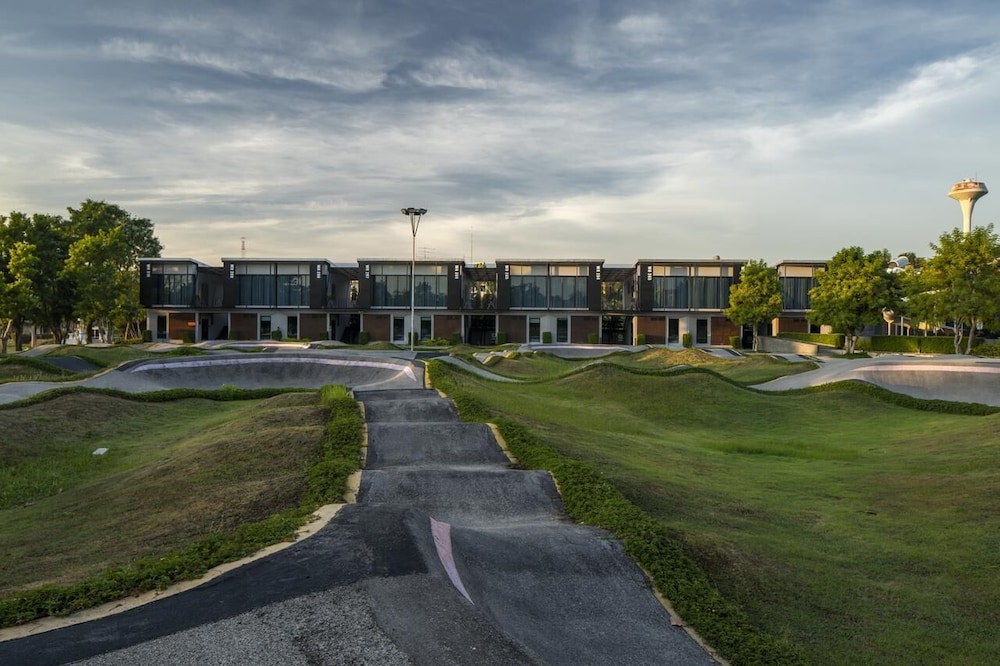 The VELO'S hotel and BMX pump track 44/50