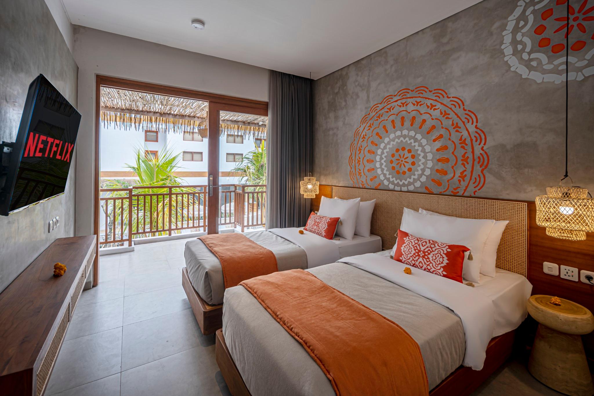 Canggu, Twin Beds