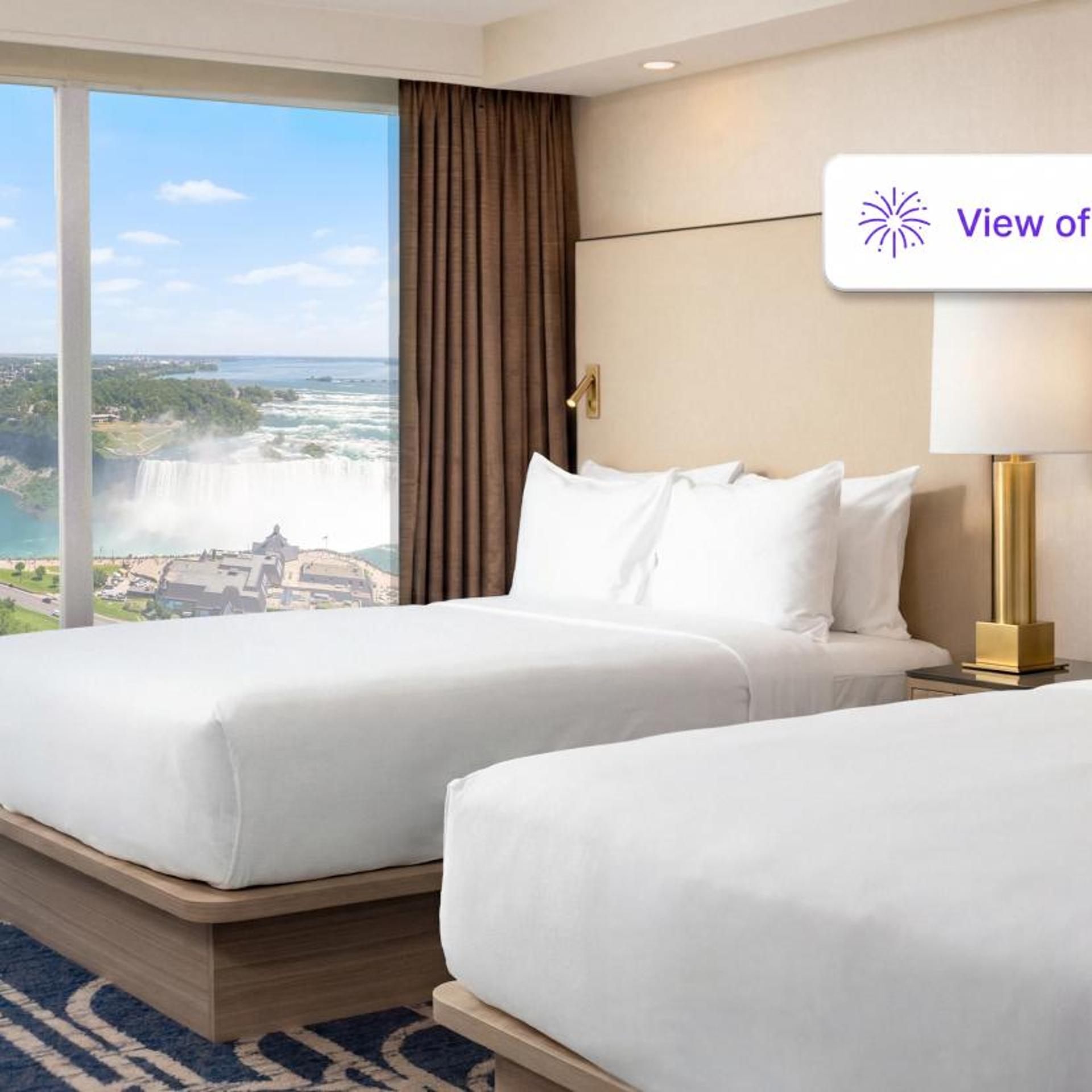 2 Rooms, Premium, Suite, 1 King and 2 Queen Beds, Falls View