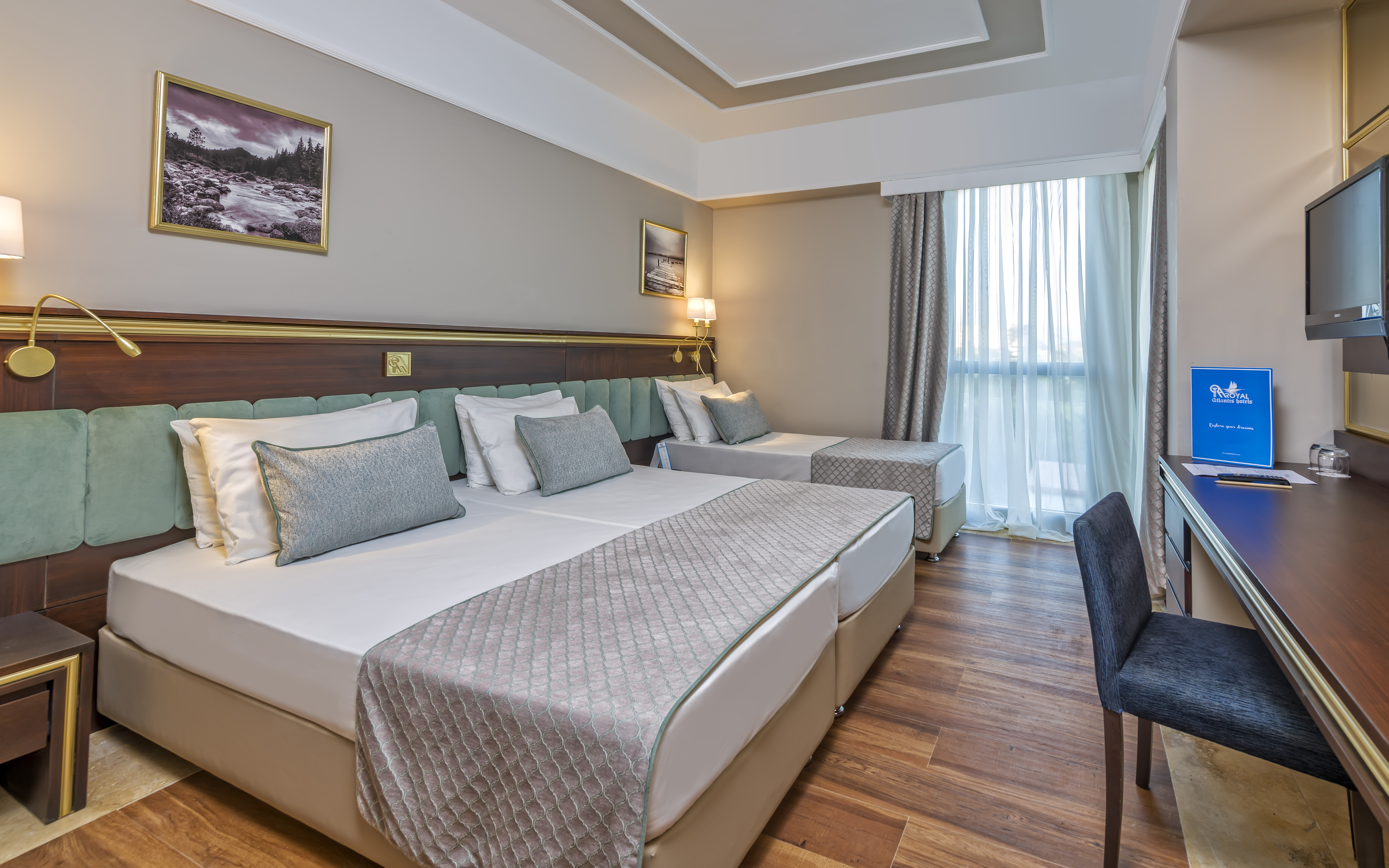 Room, Single, Double Bed, Land View