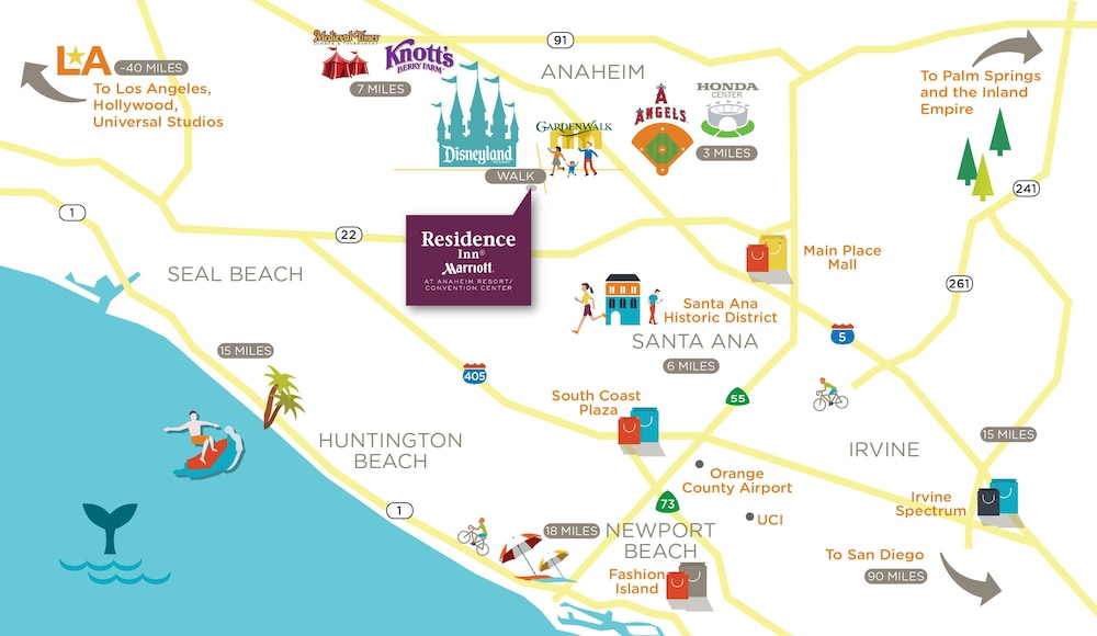 Residence Inn By Marriott At Anaheim Resort Convention Center 40/45
