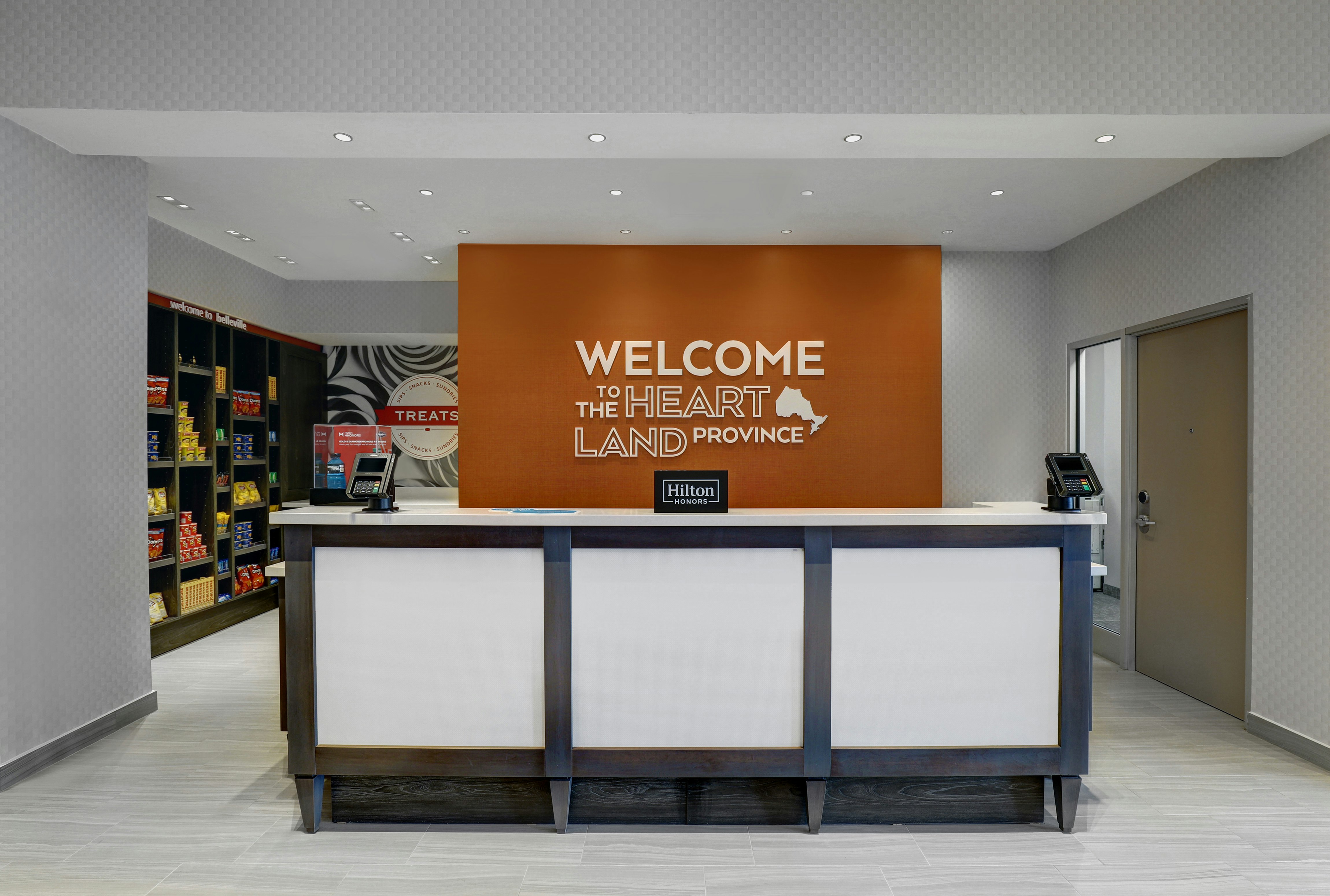 Lobby at Hampton Inn and Suites Belleville, BELLEVILLE - ONTARIO
