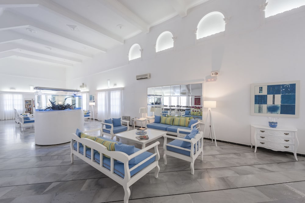 Lobby at Narges Hotel, PAROS