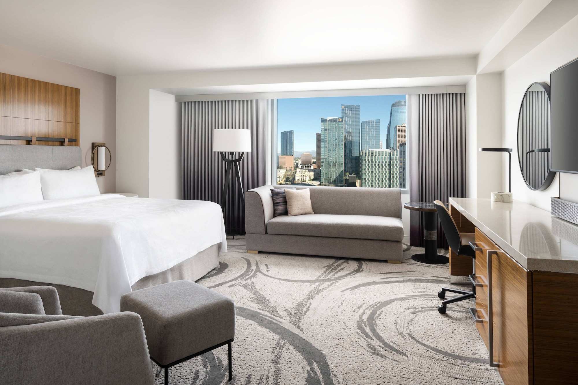 جناح جونيور بسرير كينج مع أريكة، Jw Marriott Los Angeles L A Live 2/6