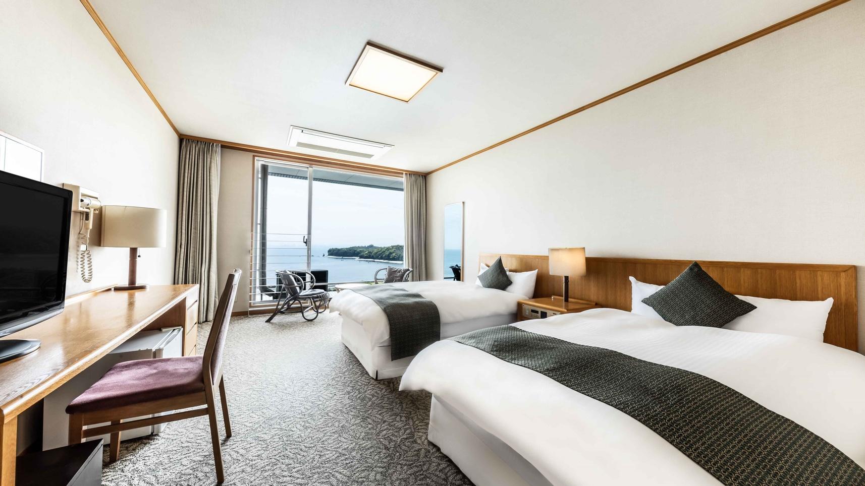 Budget, Twin Beds, Ocean View, South Wing
