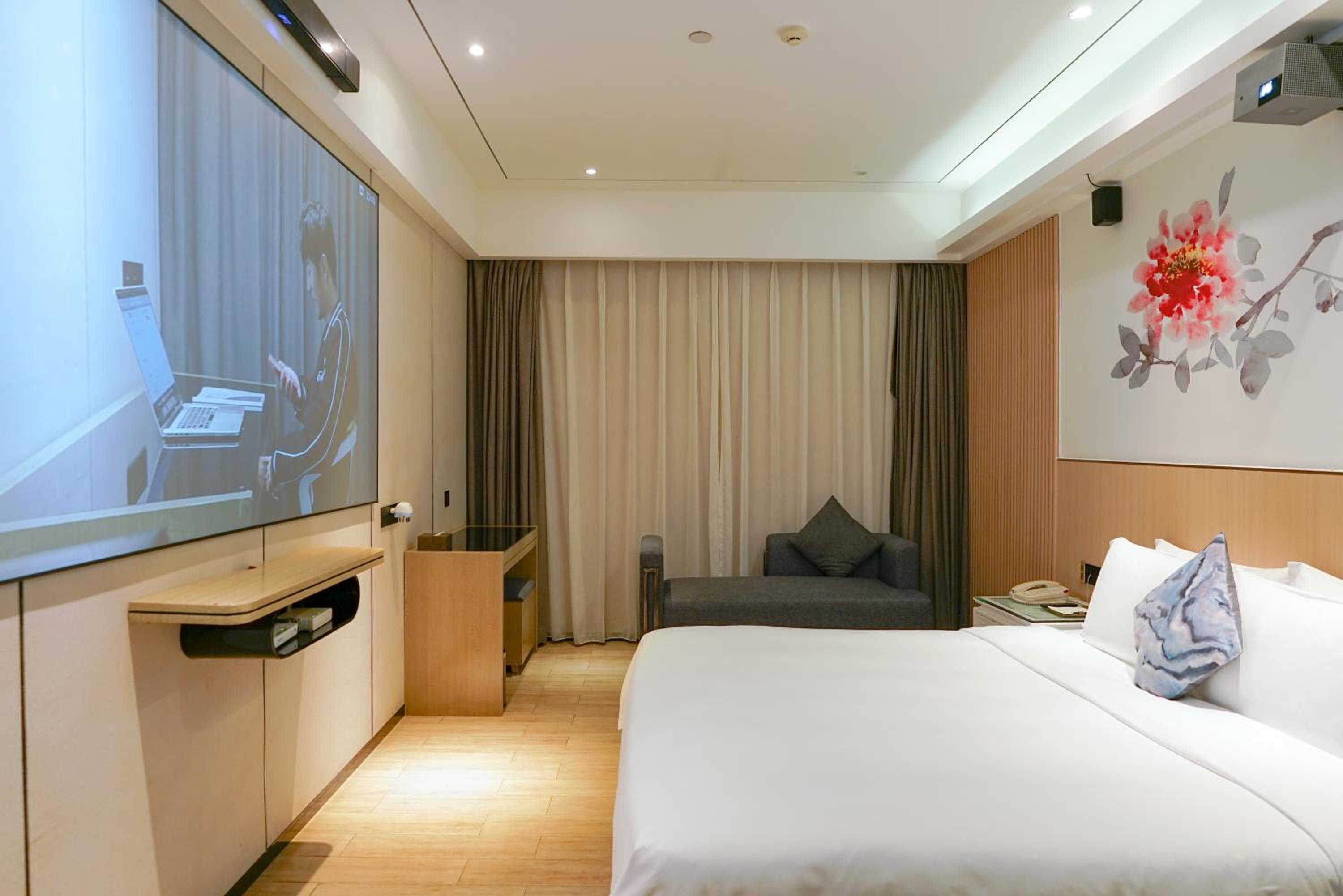 Theater, King Bed, No Window