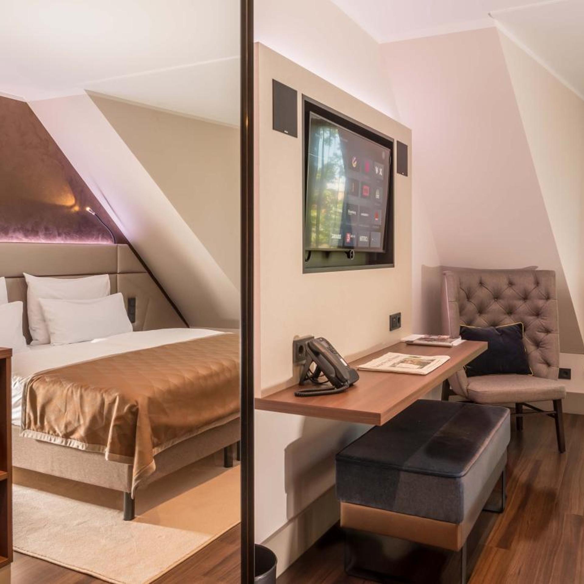 غرفة قياسية بسرير مزدوج، Innspire Hotel 9/10