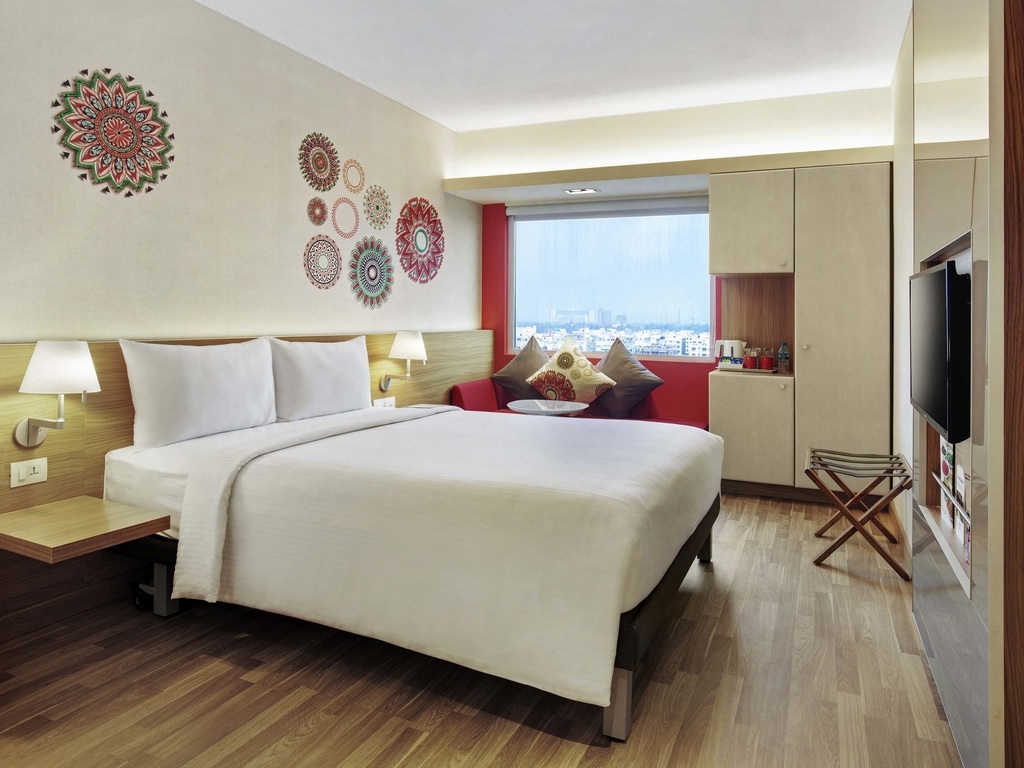 غرفة بسرير كوين، Ibis Kolkata Rajarhat 3/8