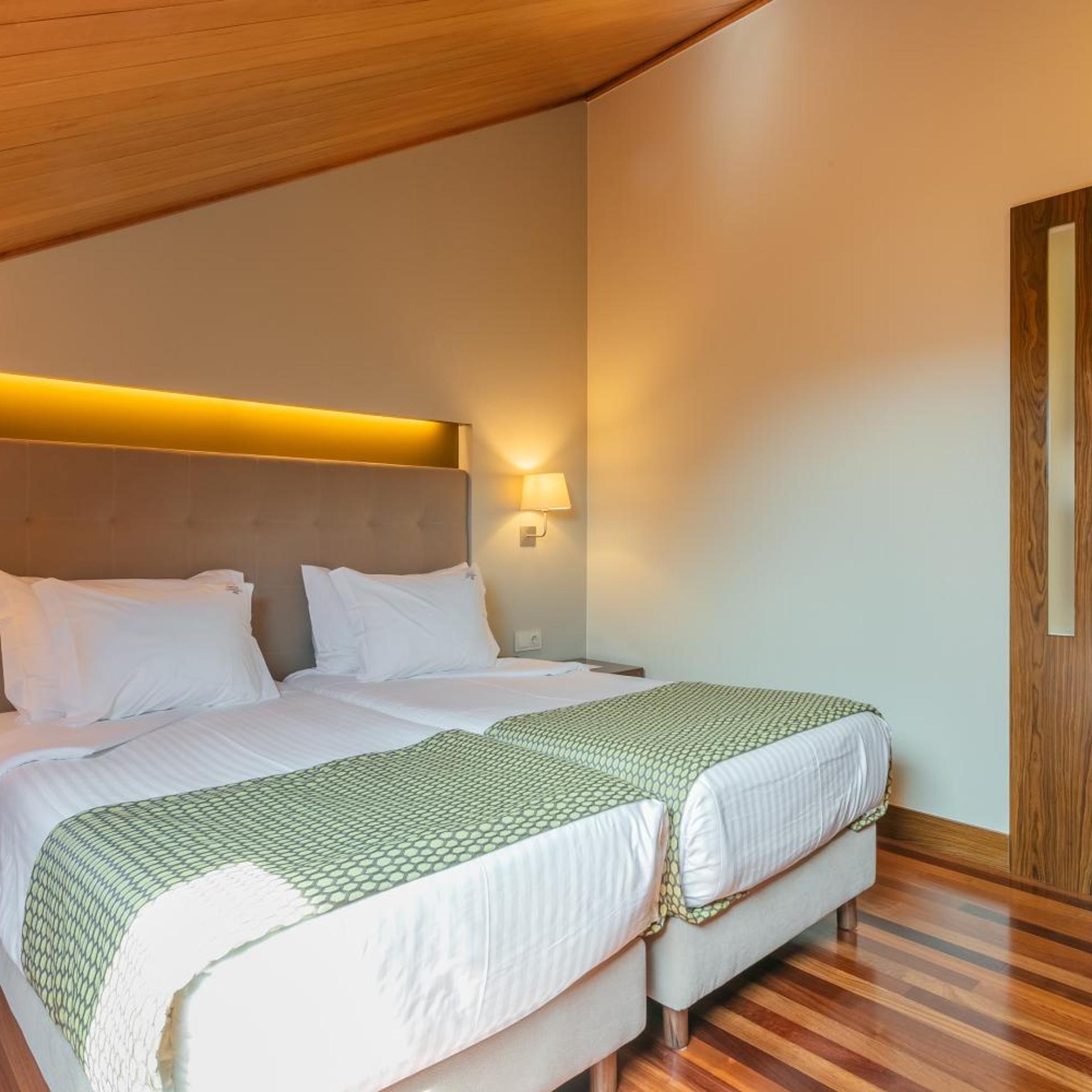 Room, Twin Beds, Attic