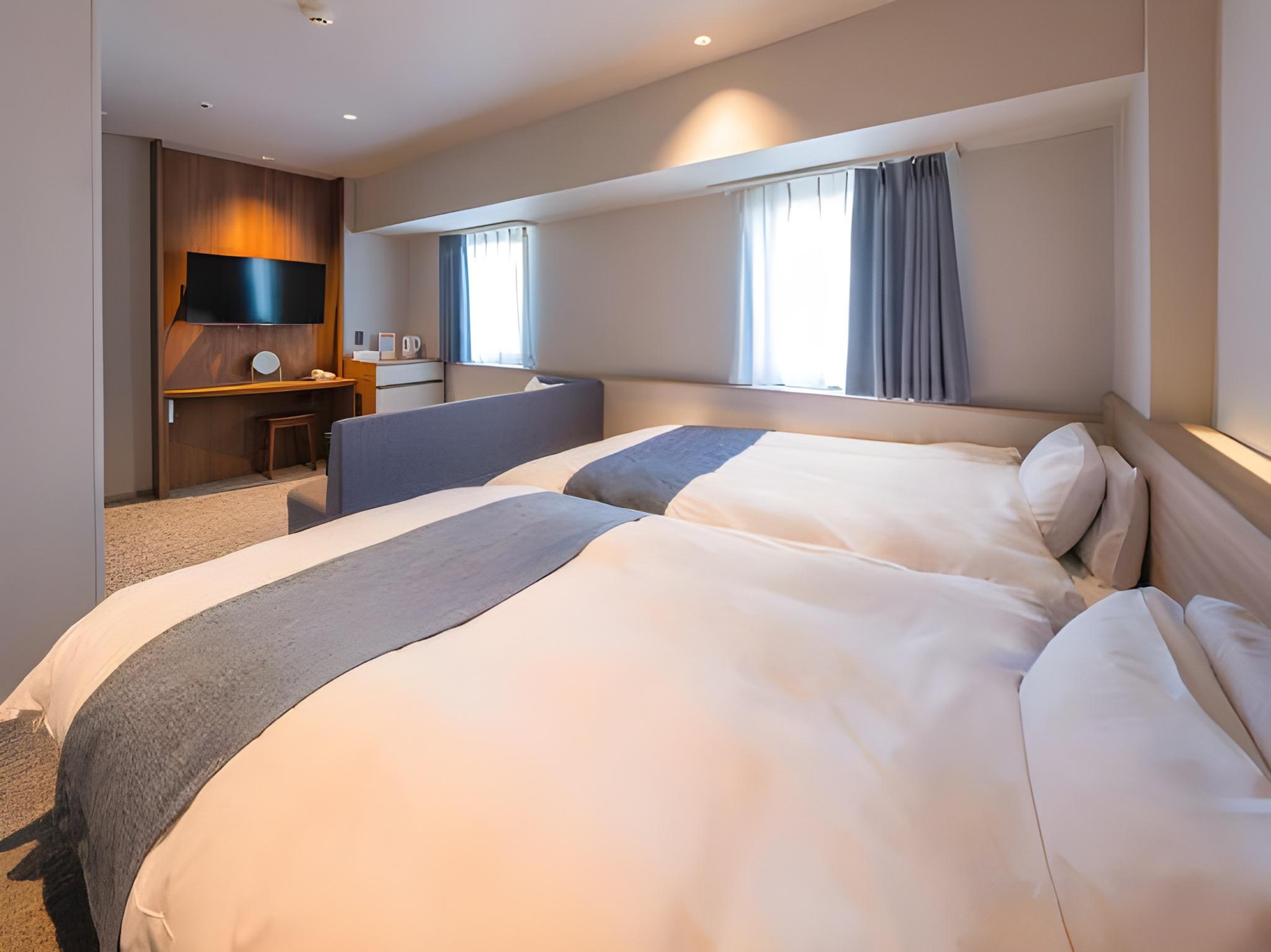 Semi Room, Deluxe, Triple, 3 Semi Double Beds