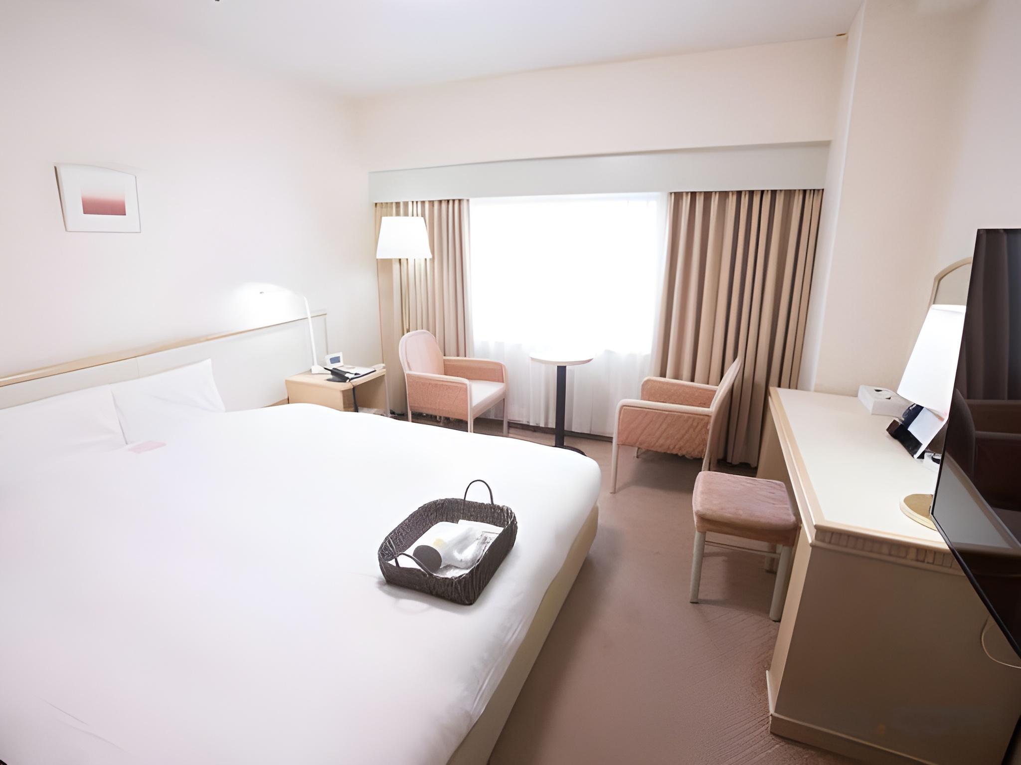 غرفة بسرير نصف مزدوج، Toyama Chitetsu Hotel 2/3