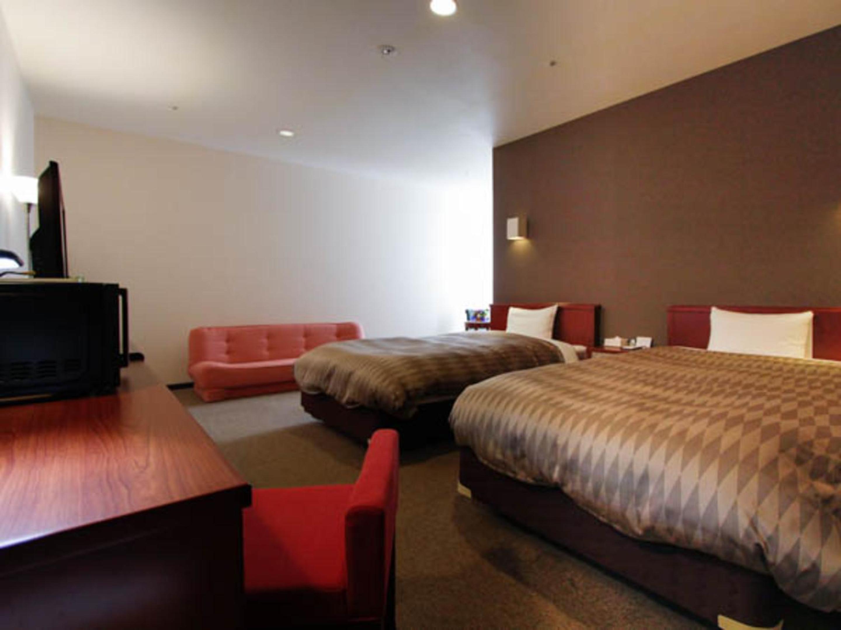 Semi Room, Deluxe, 2 Semi Double Beds, Smoking