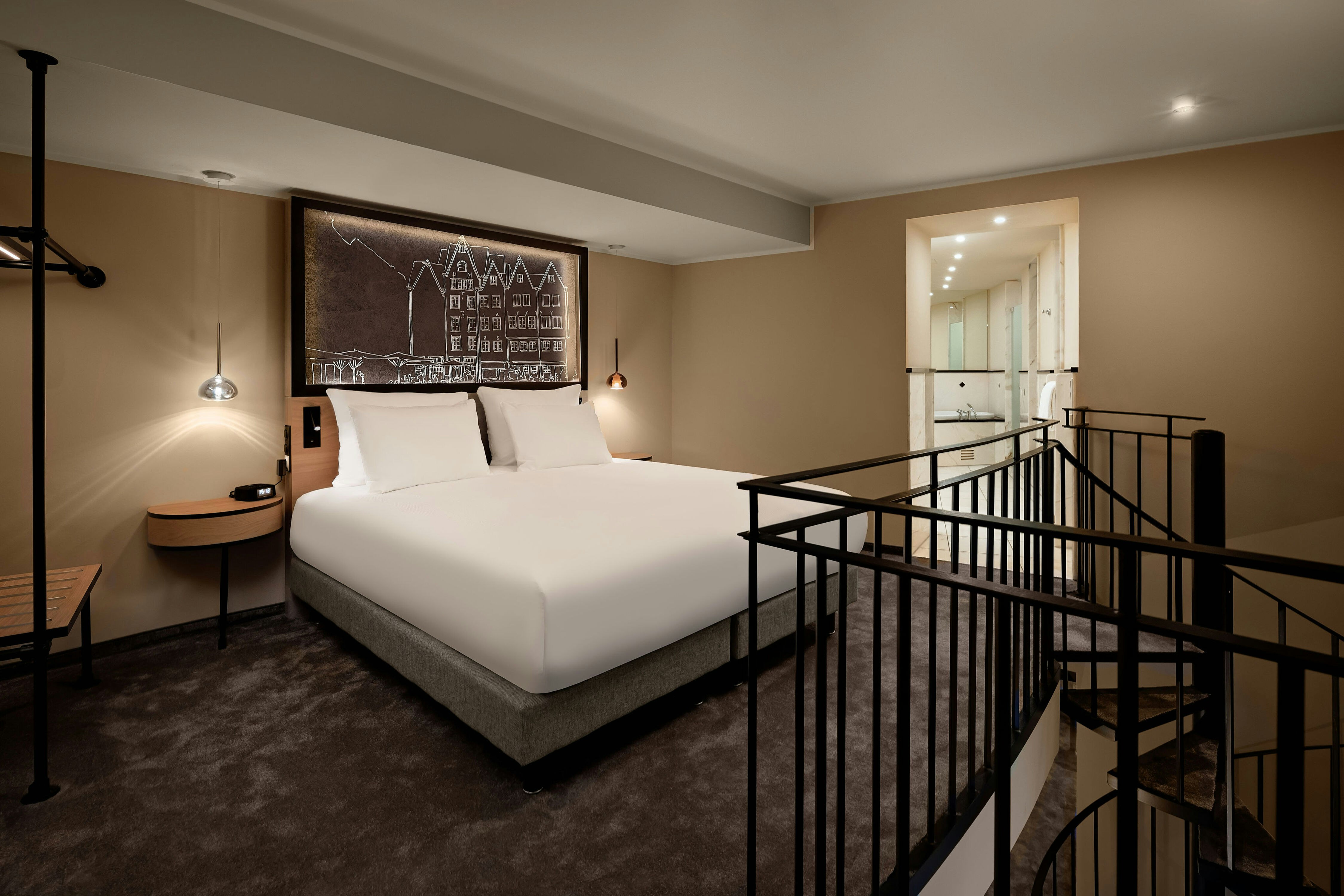 Duplex Bridge, Suite, King Bed