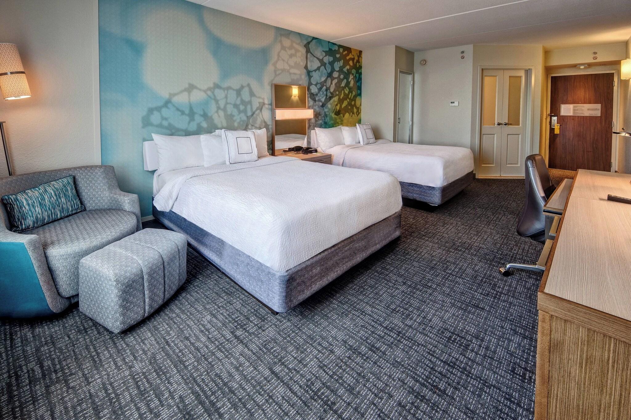 غرفة رباعية لذوي الإعاقة، Courtyard By Marriott Dulles Airport Herndon 2/3