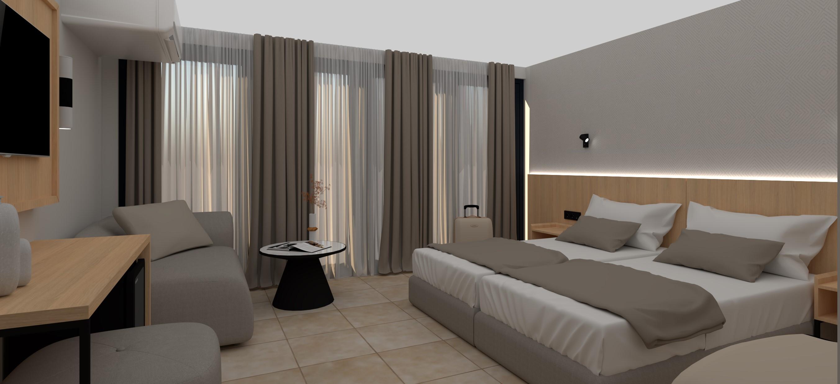 Superior, Double or Twin Bed, Balcony or Terrace