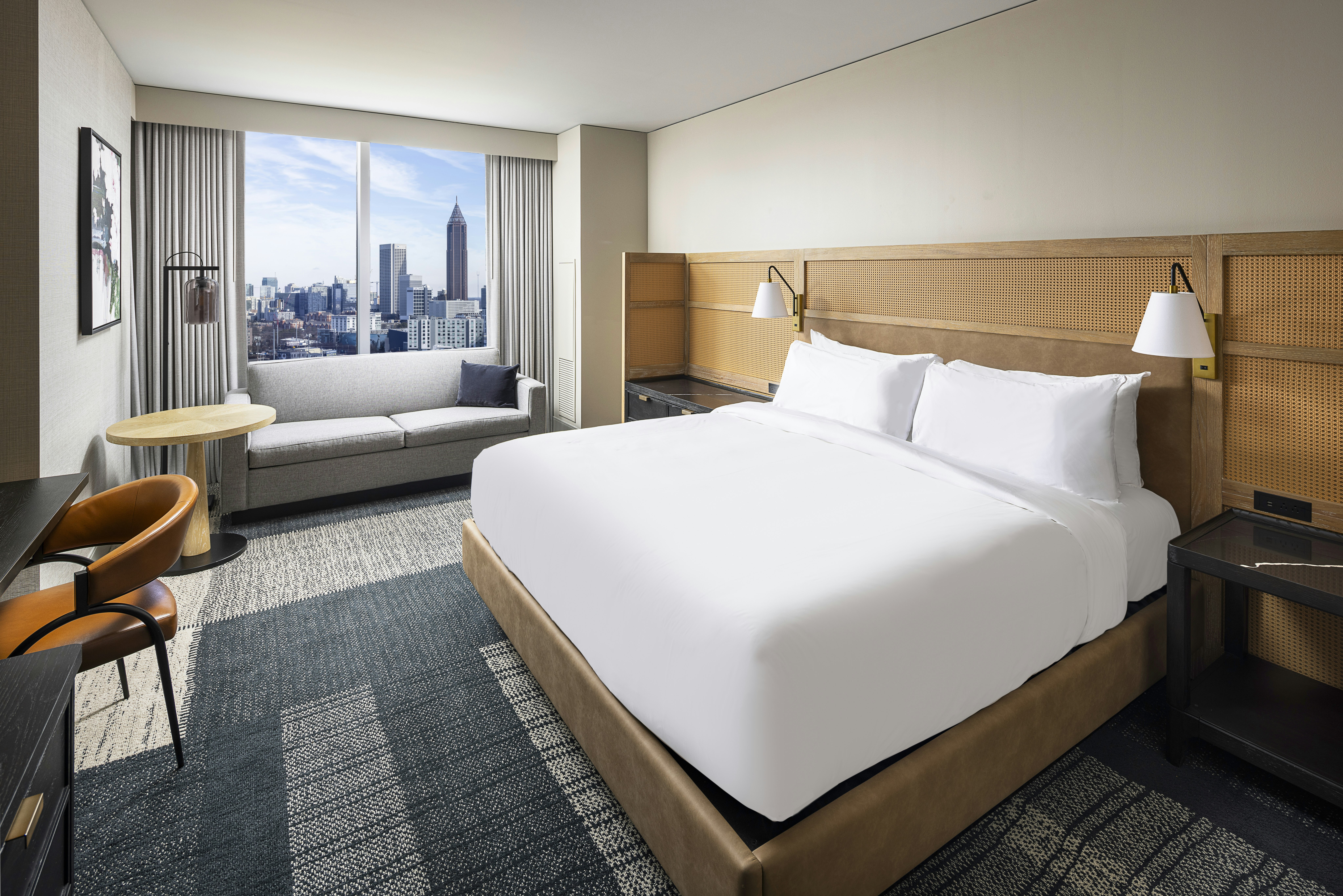 Room, King Bed, Skyline View, Sofa