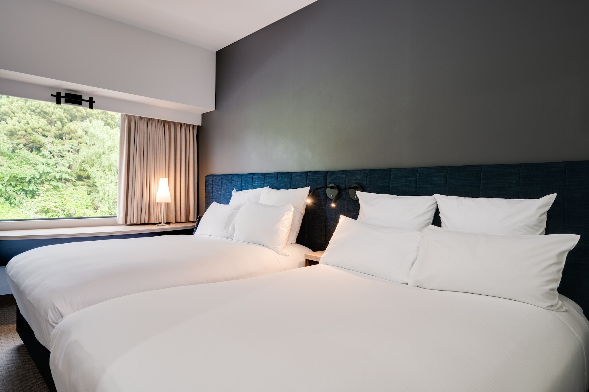ROOM, 2 DOUBLE BEDS, CITY VIEW