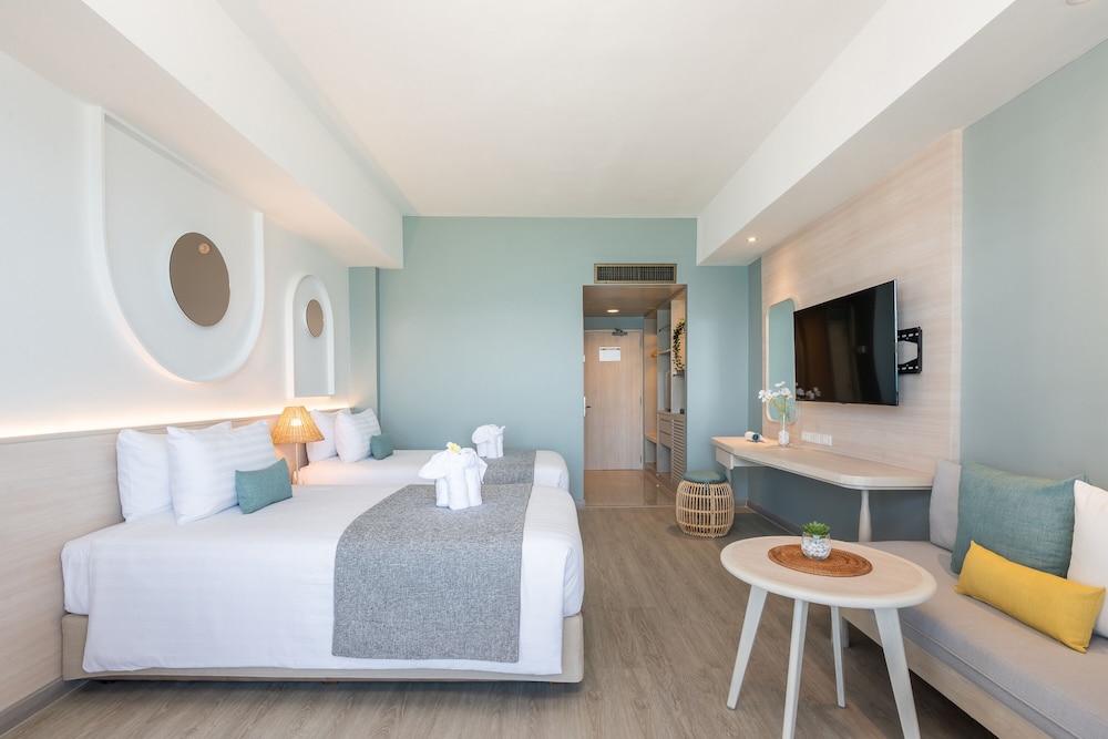 Deluxe, Twin Beds, Ocean View