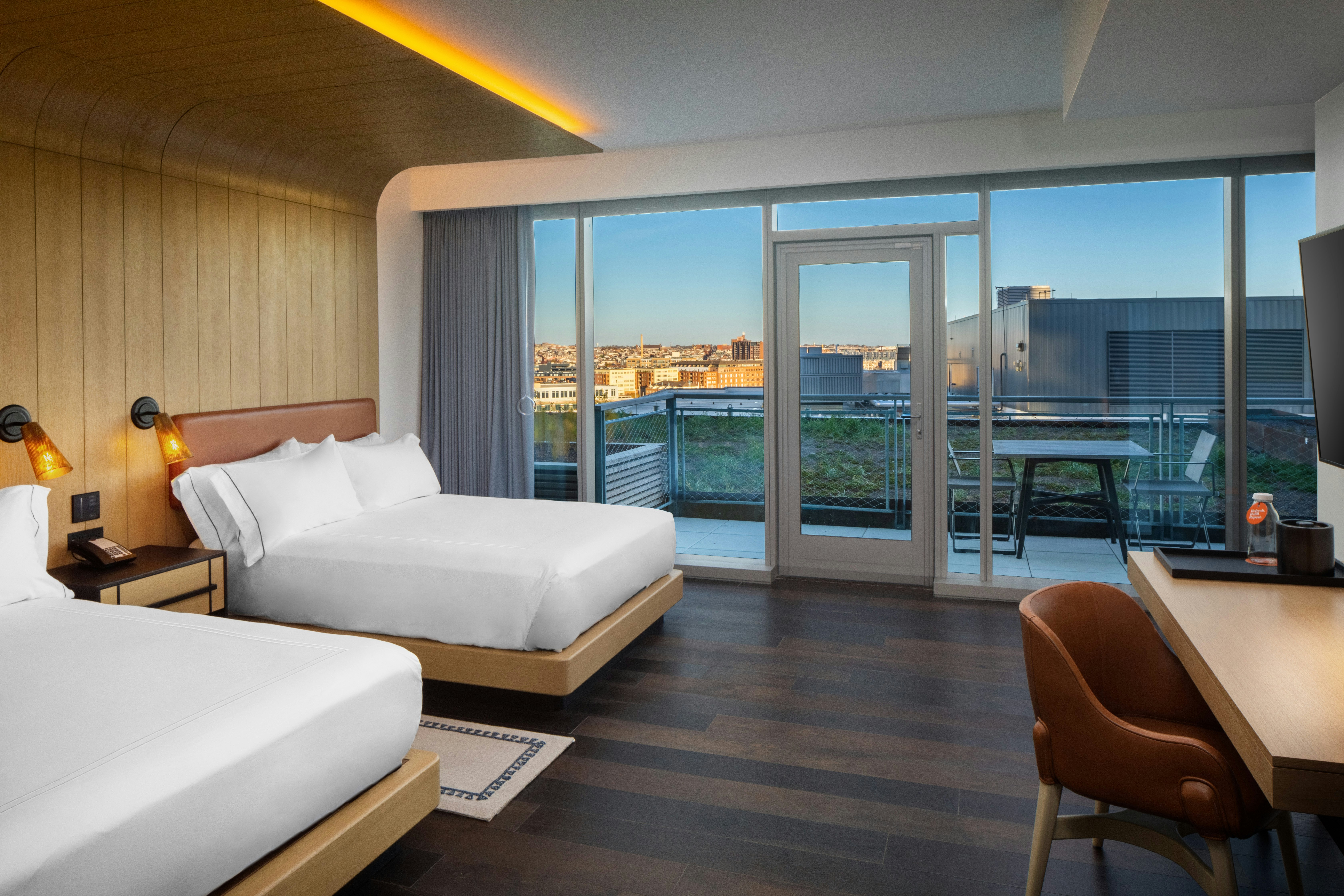 Suite, 2 Queen Beds, Balcony, Accessible