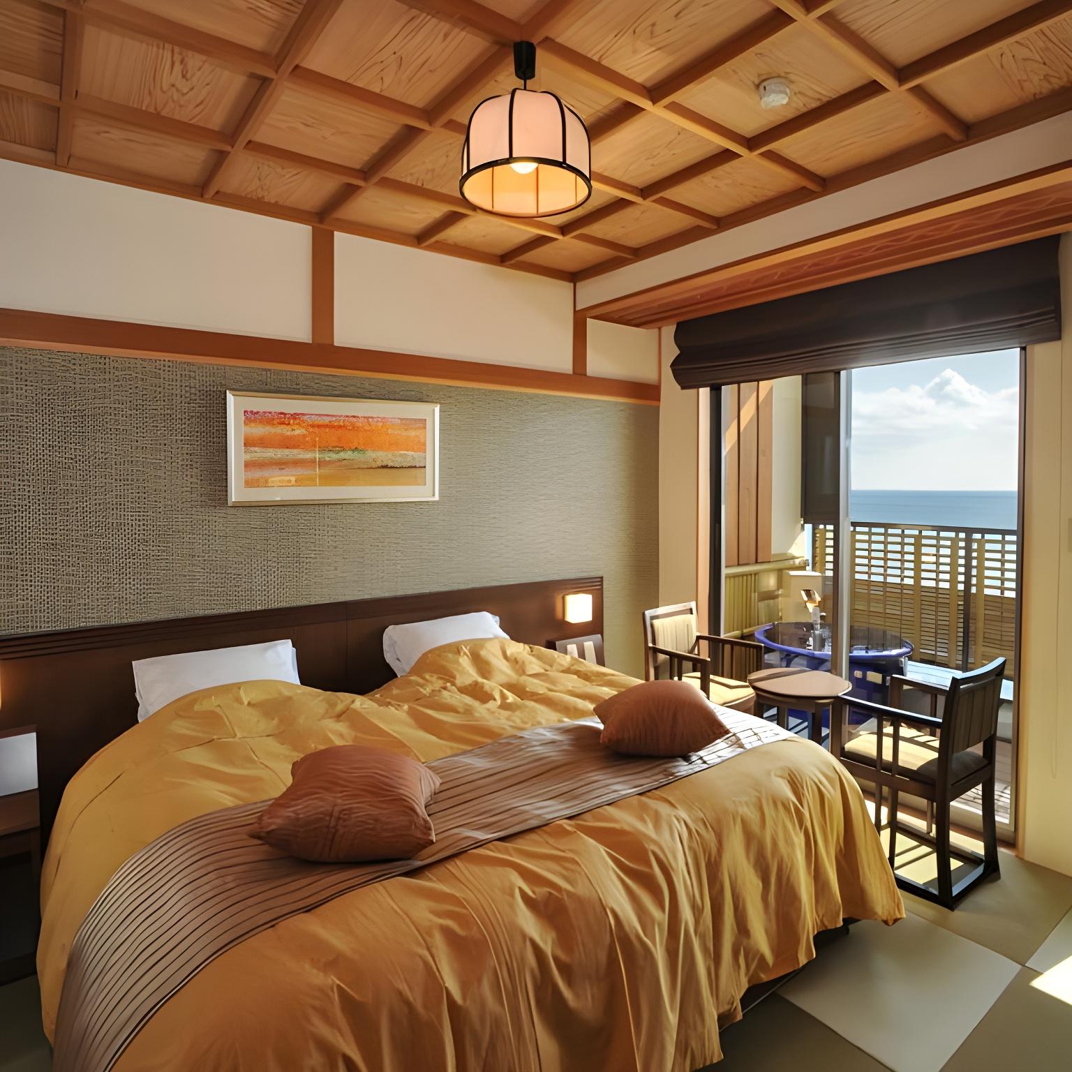 Hollywood, Superior, Twin Beds, Ocean Front, Outdoor Bath
