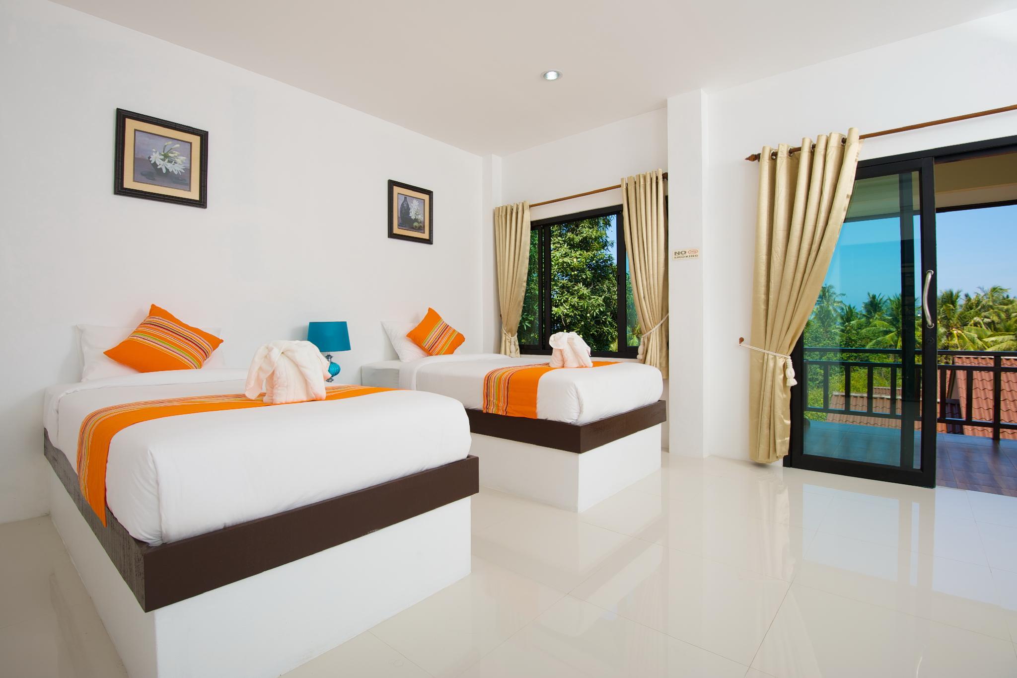 Jungle, House, Twin Beds