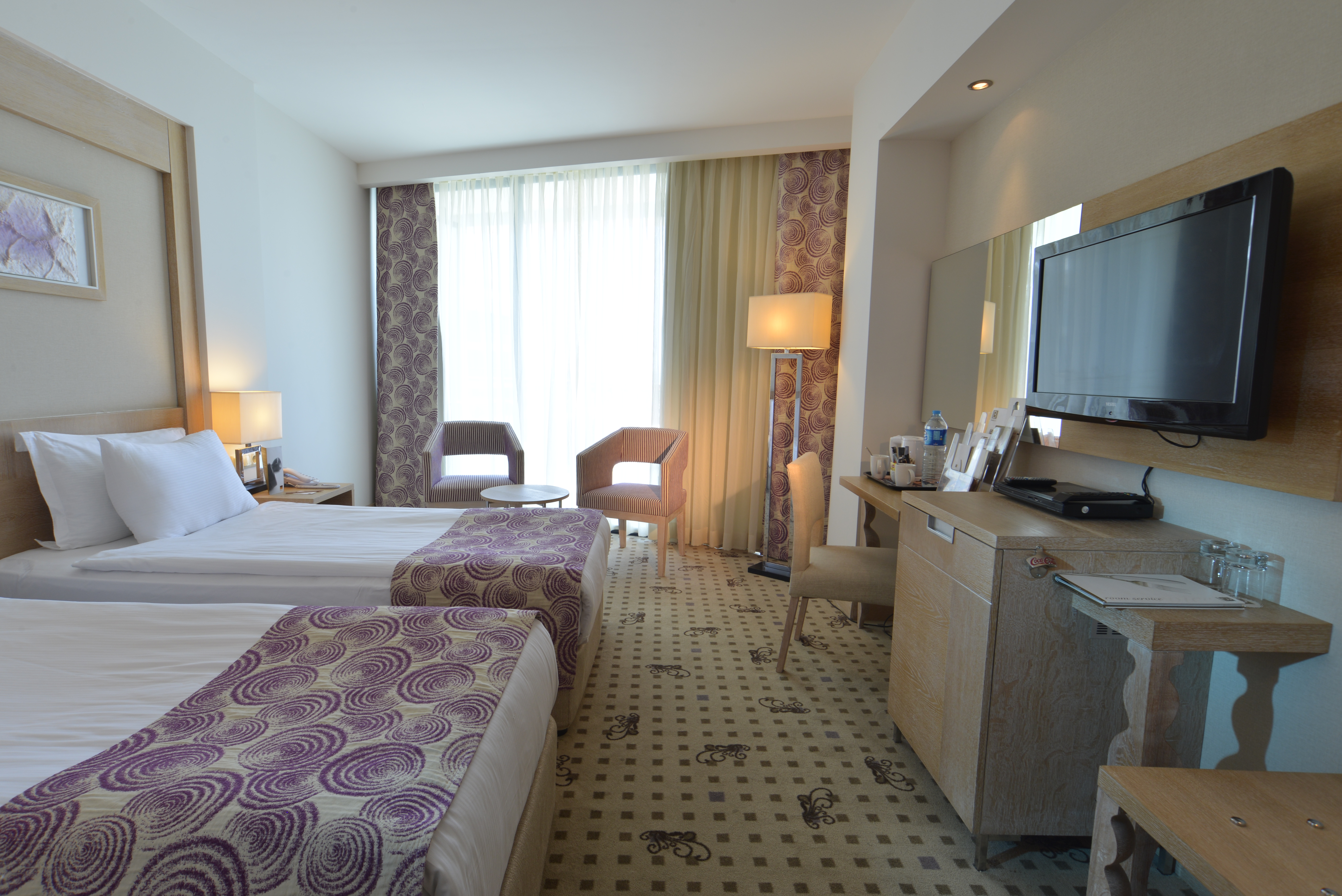 Room, Double Bed, Land View