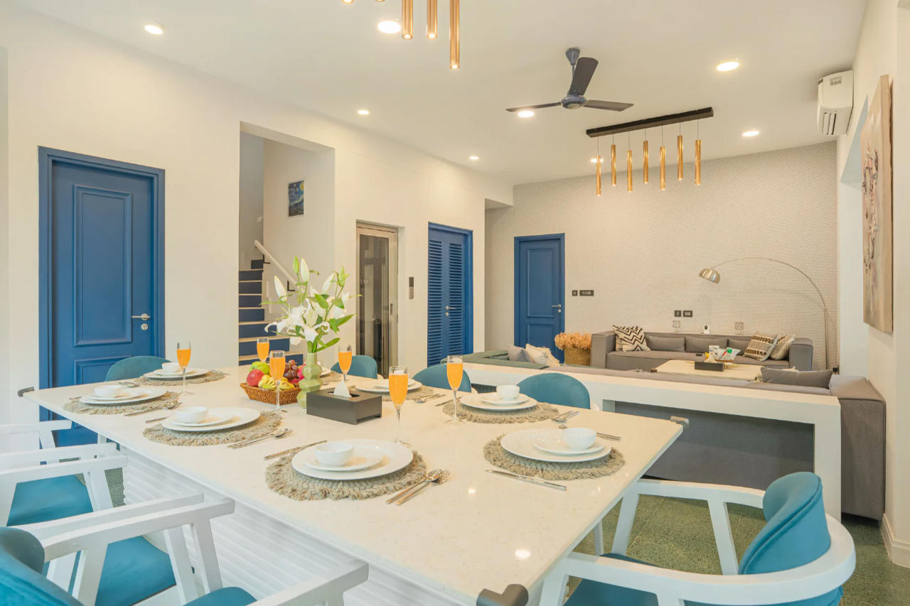 ELIVAAS Casa Del Mar 4BHK Villa with Pool, Bars, TV Lounge, Gazebo & Terraces, Goa 12/18