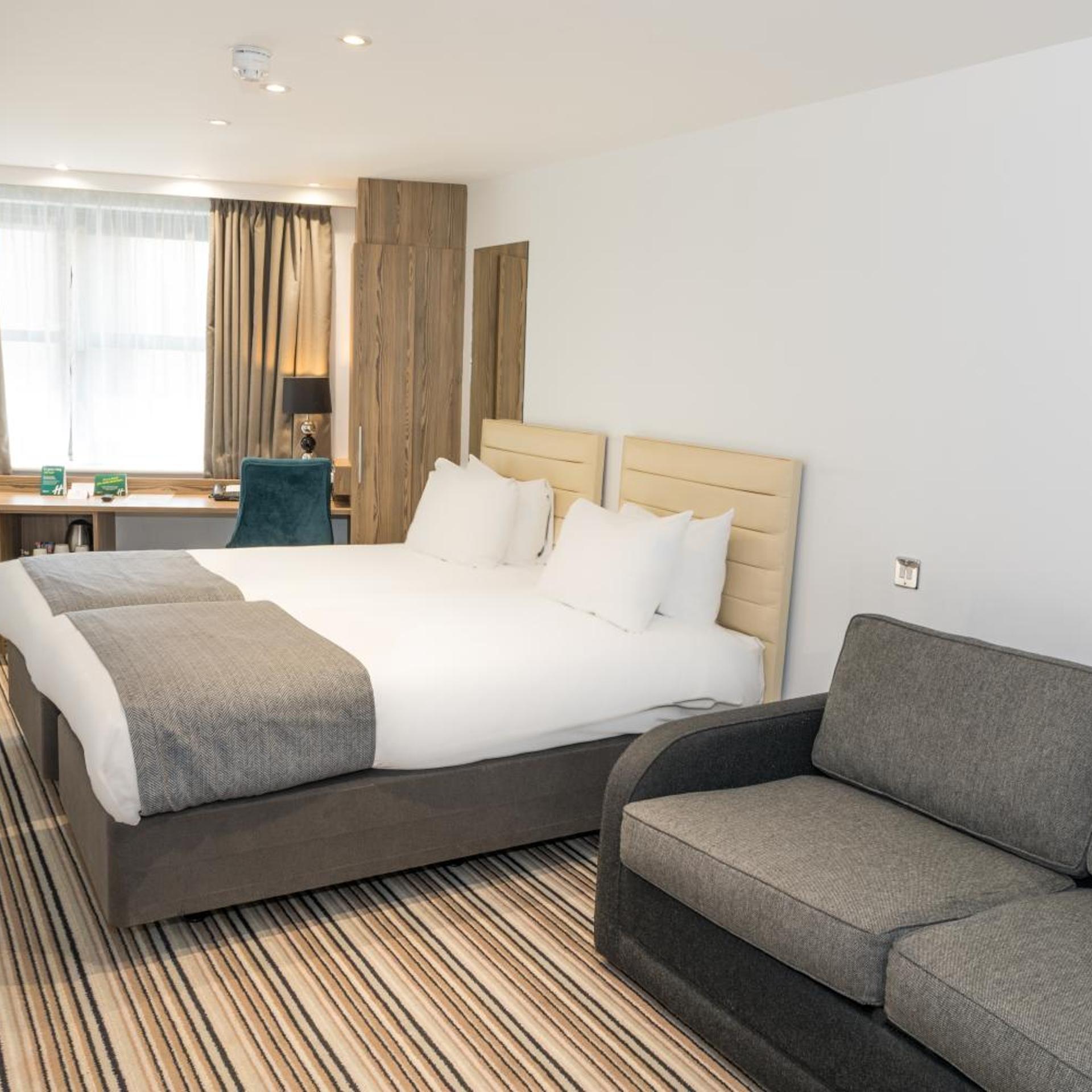 Room, Twin Beds, Sofa