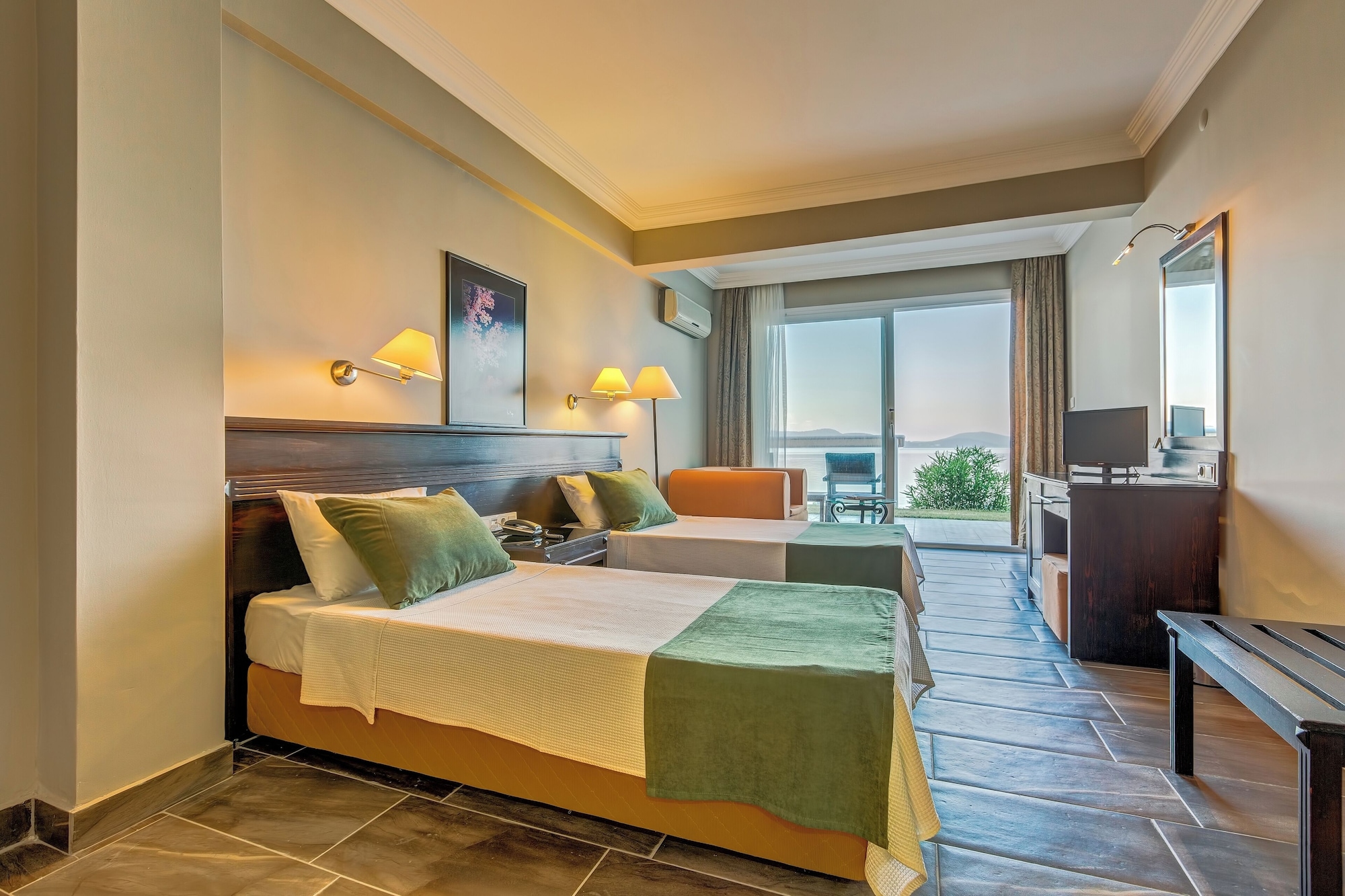 ROOM, DOUBLE OR TWIN BED, SEA VIEW