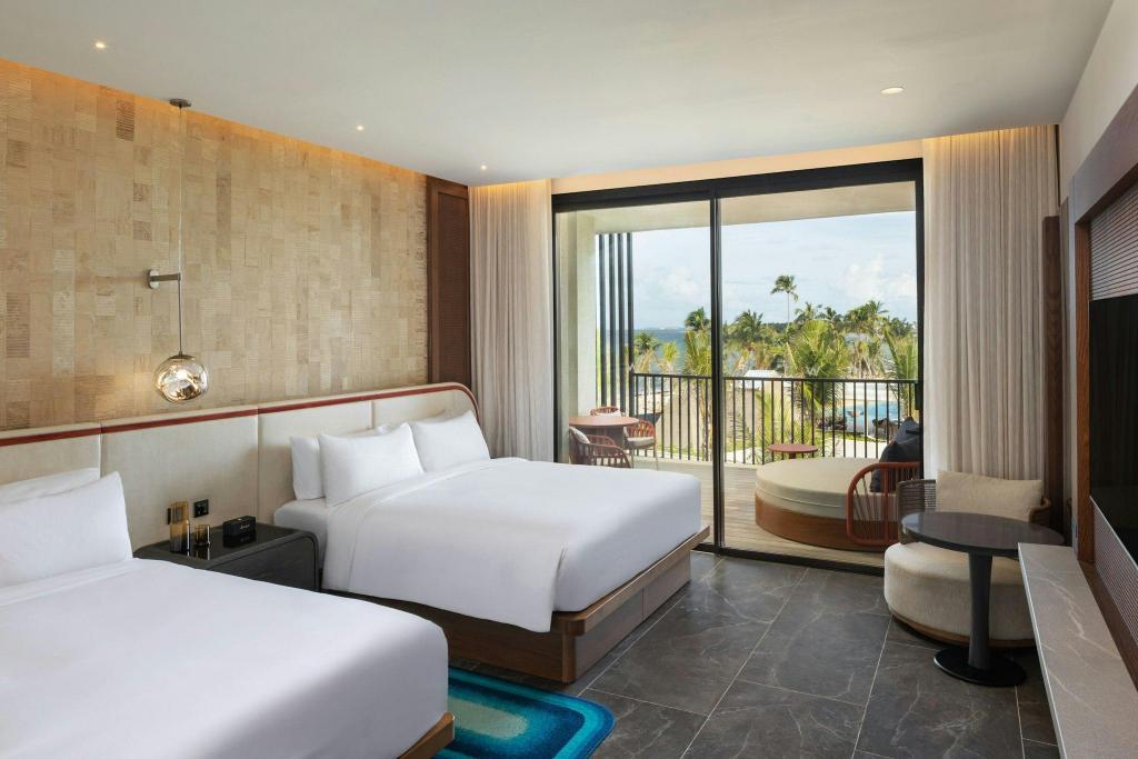Guest Room, Premier, 2 King Beds, Ocean View, Adult Only