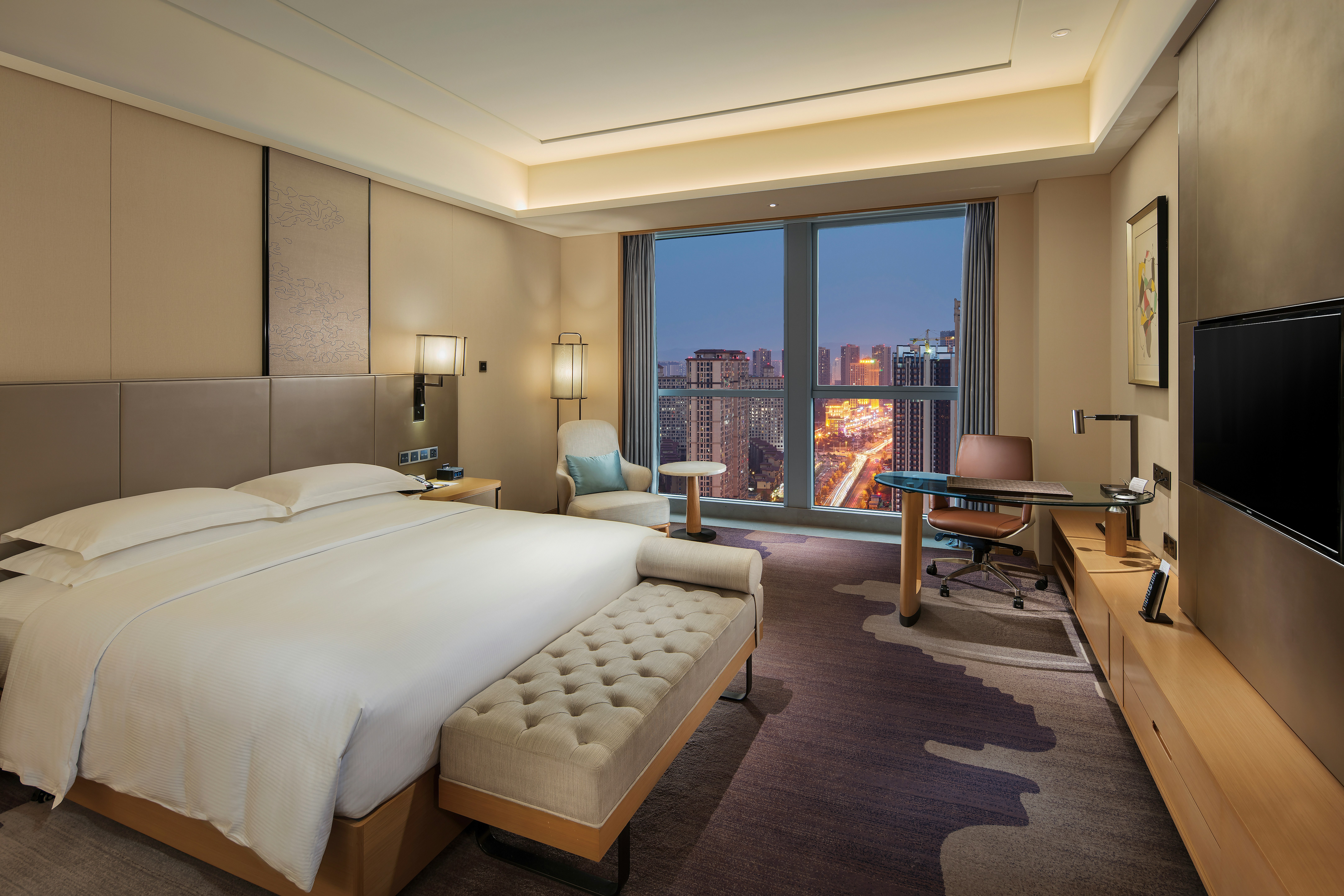 غرفة بسرير كينج، Hilton Chengdu - Longquanyi 2/6